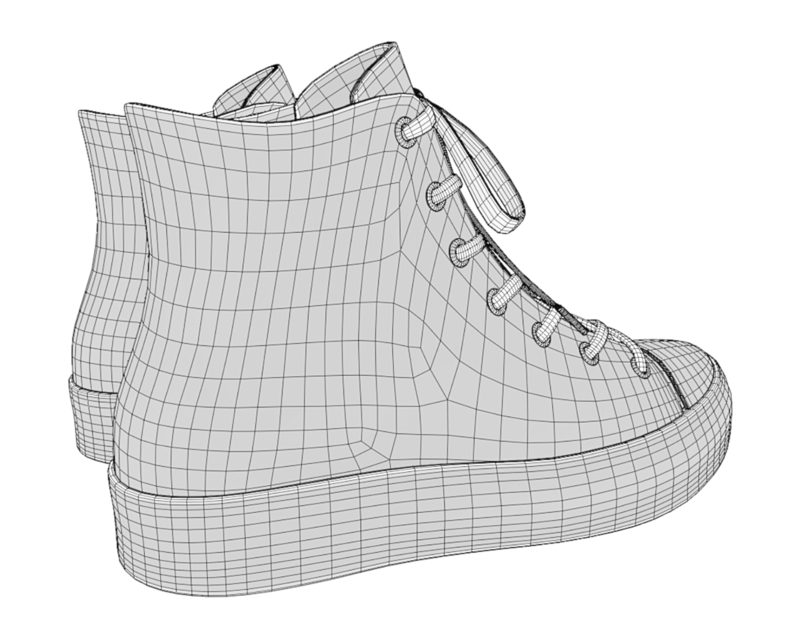 Ripped Denim Sneaker Unbranded | WOLVES STUDIO