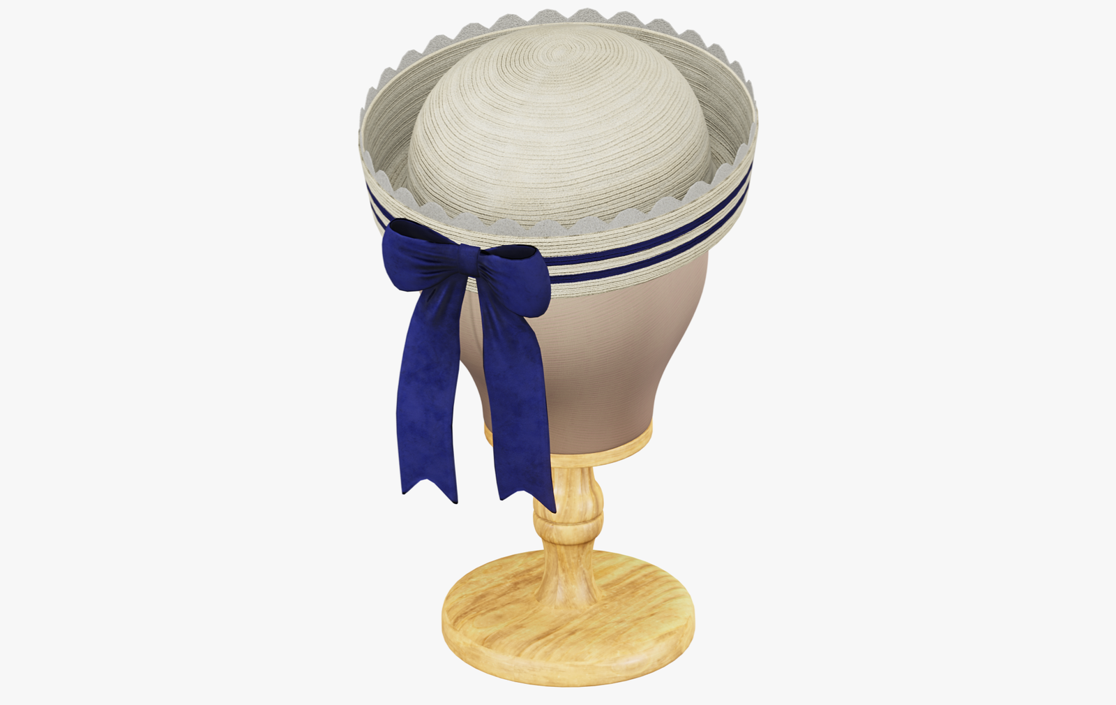 Sailor Hat 3D Model Low Poly | WOLVES STUDIO