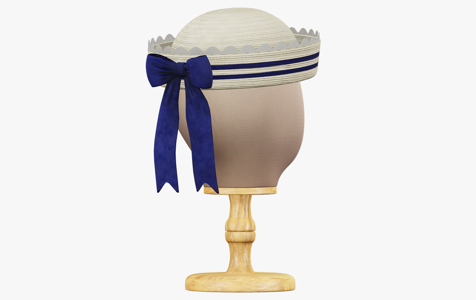 Sailor Hat 3D Model Low Poly | WOLVES STUDIO