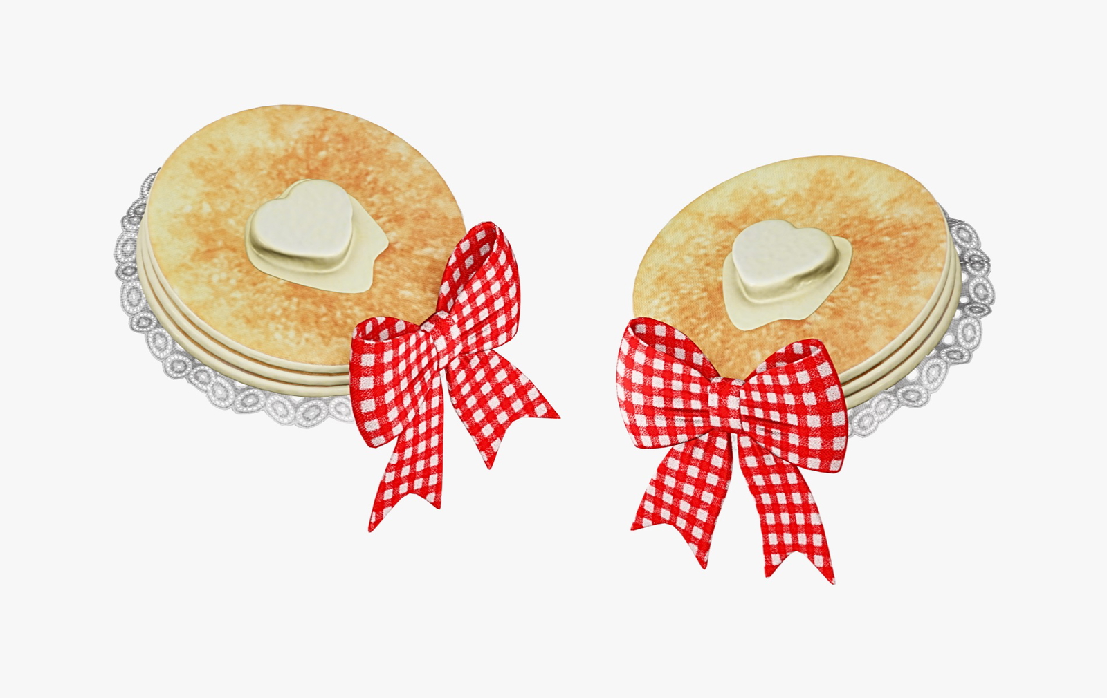 Pancake Hat 3D Model Low Poly | WOLVES STUDIO