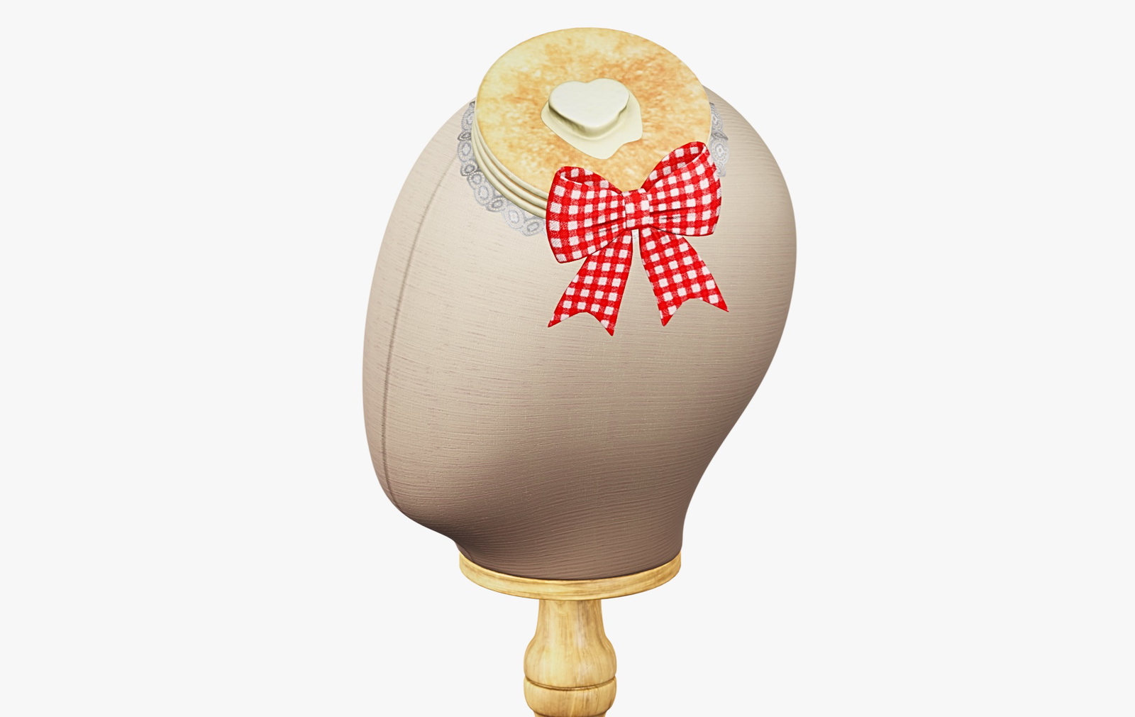 Pancake Hat 3D Model Low Poly | WOLVES STUDIO