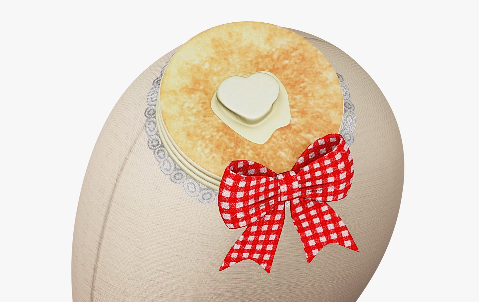 Pancake Hat 3D Model Low Poly | WOLVES STUDIO