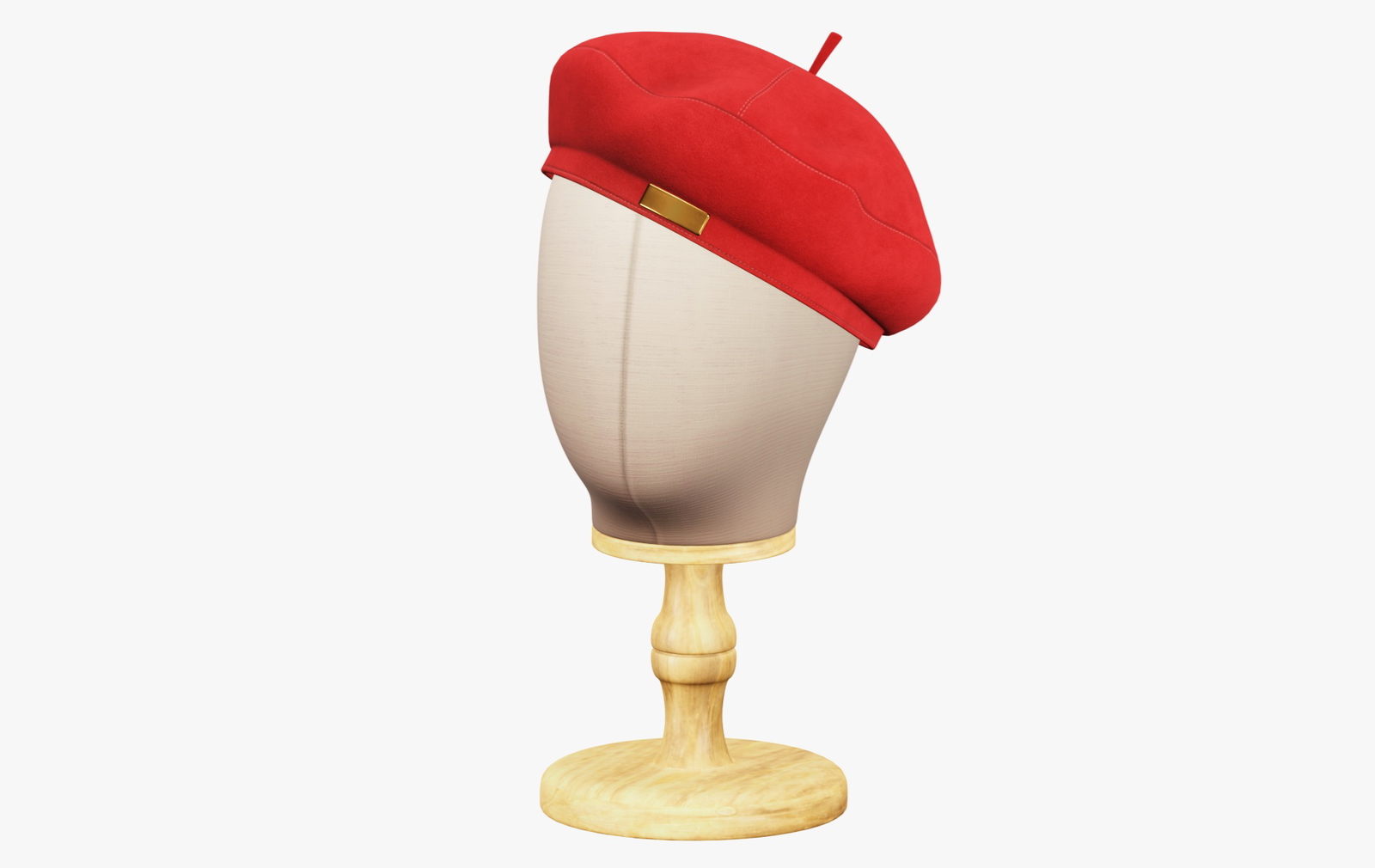 Low Poly French Beret Hat Pack | WOLVES STUDIO