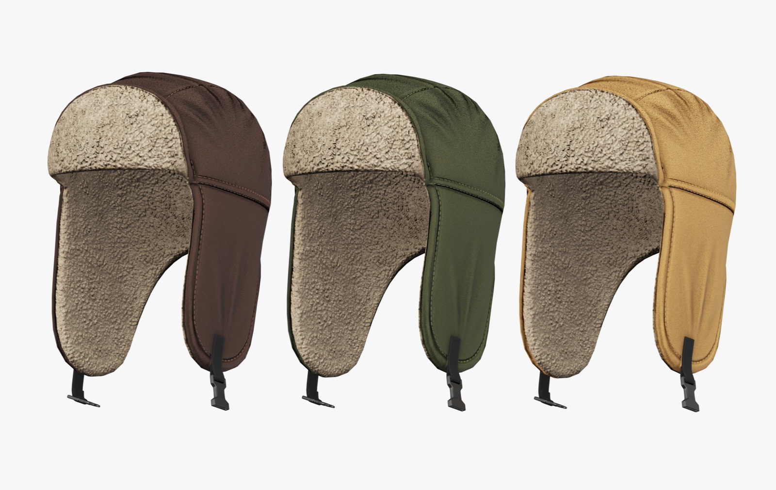 Aviator Hat with Goggles | WOLVES STUDIO