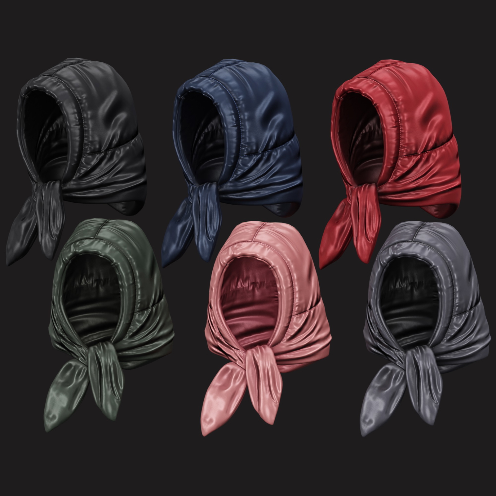 Puffer Hood Hat Pack | WOLVES STUDIO