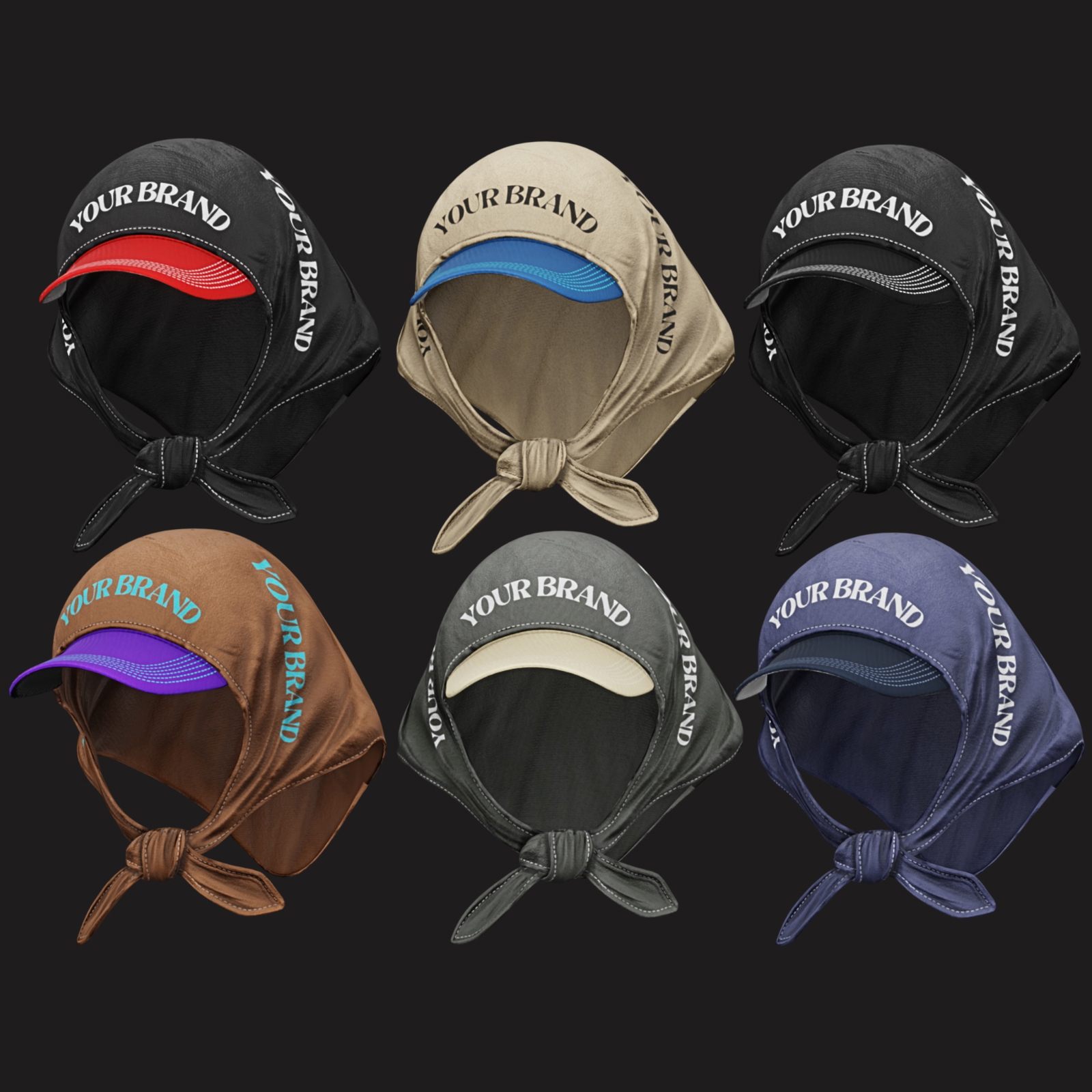 Baseball Cap with Headscarf Pack | WOLVES STUDIO