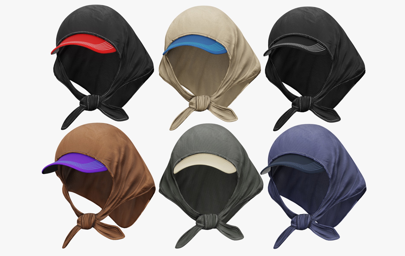 Baseball Cap with Headscarf Pack | WOLVES STUDIO