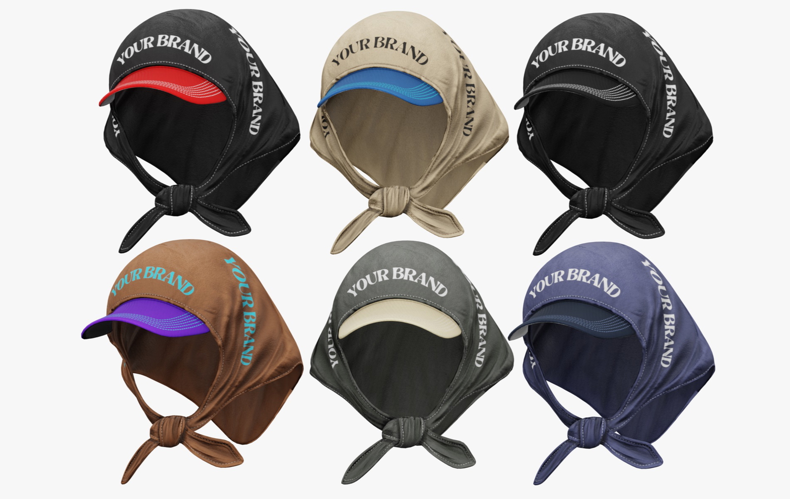 Baseball Cap with Headscarf Pack | WOLVES STUDIO
