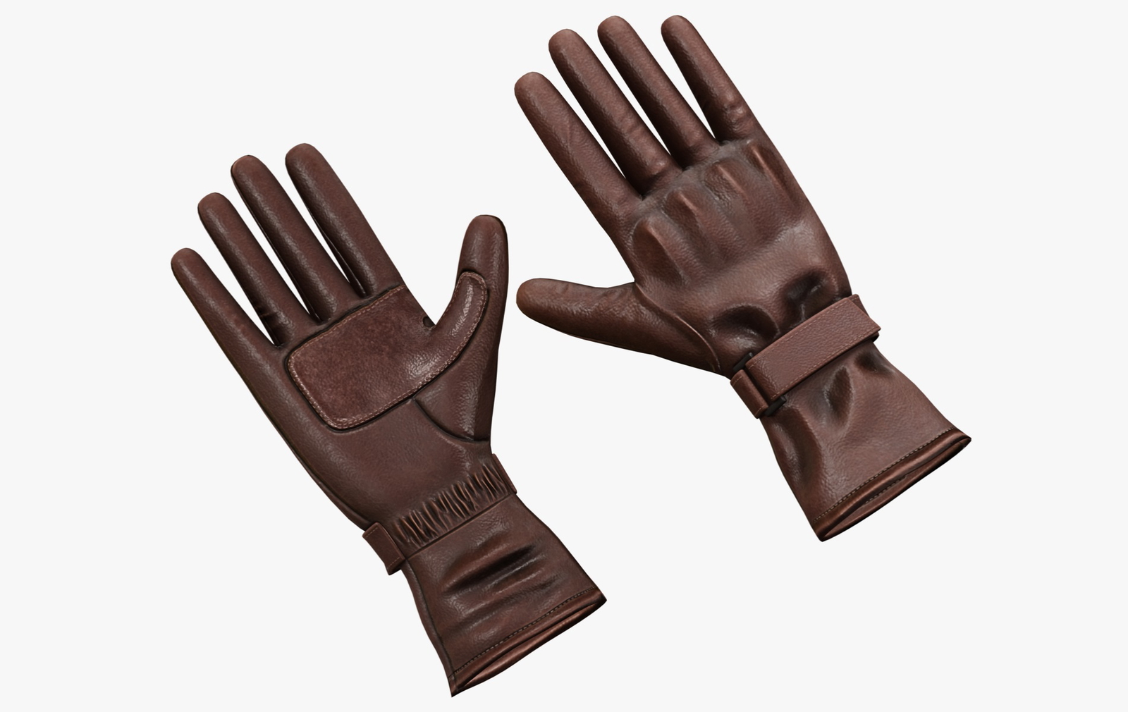 Leather Gloves PBR 01 | WOLVES STUDIO