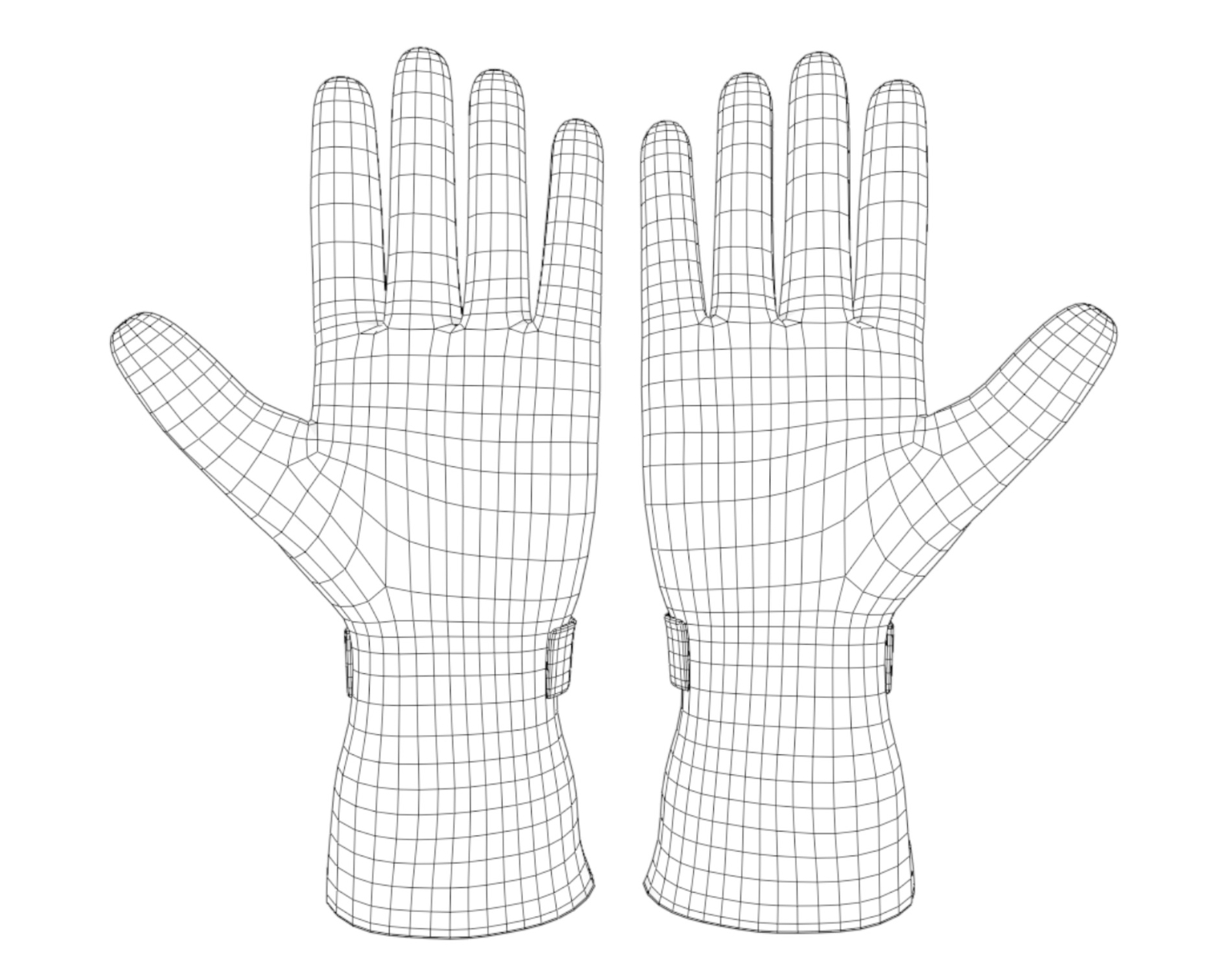 Leather Gloves PBR 01 | WOLVES STUDIO