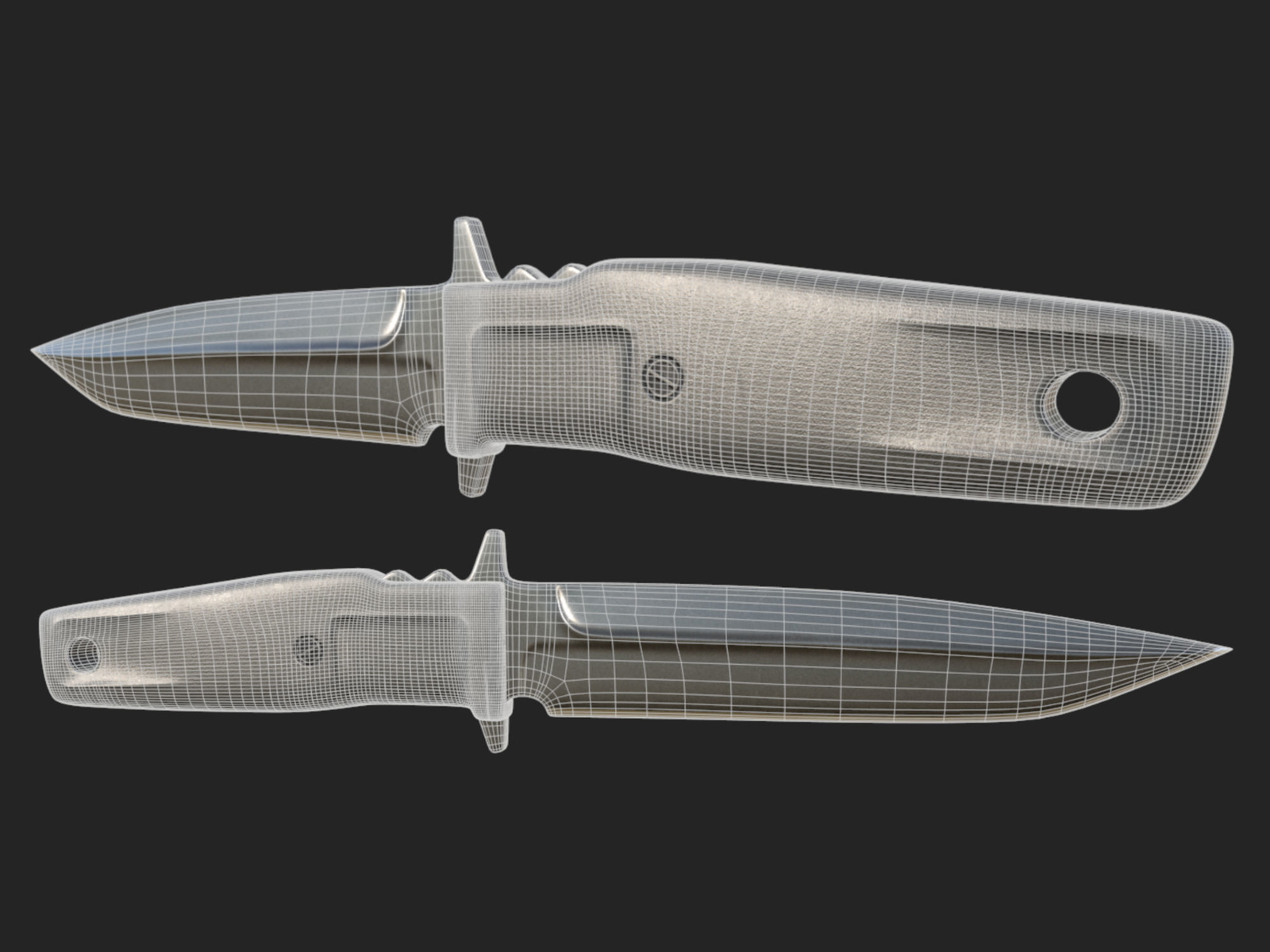 Tactical Combat Knife | WOLVES STUDIO