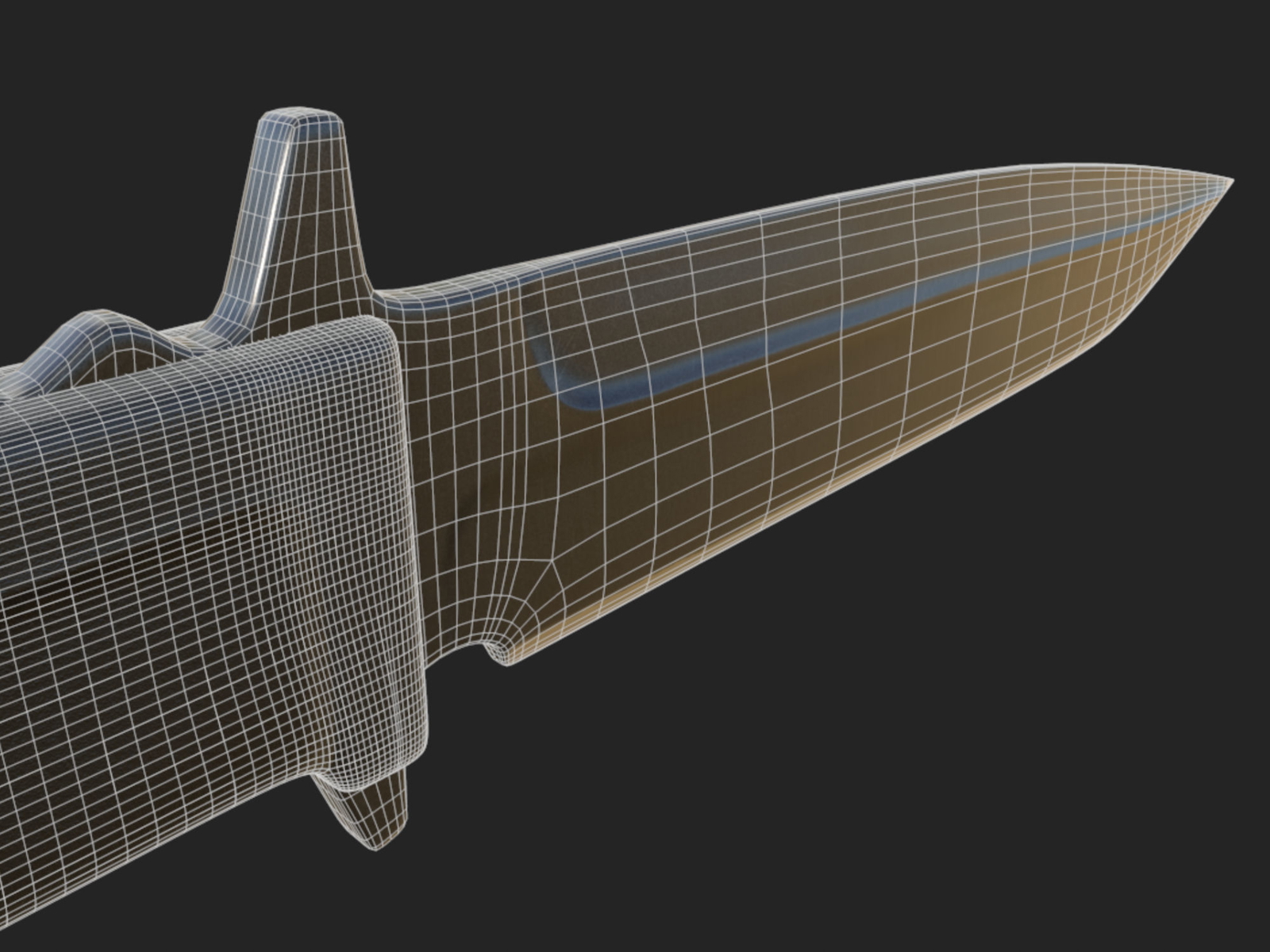 Tactical Combat Knife | WOLVES STUDIO