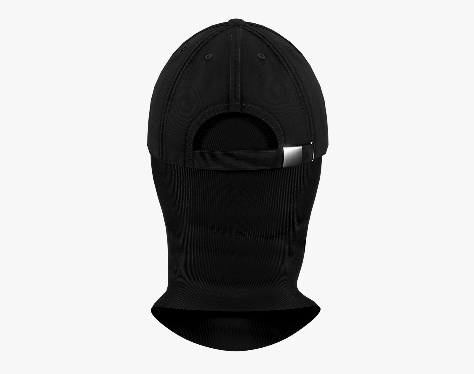 Balaclava + Baseball Cap Black | WOLVES STUDIO