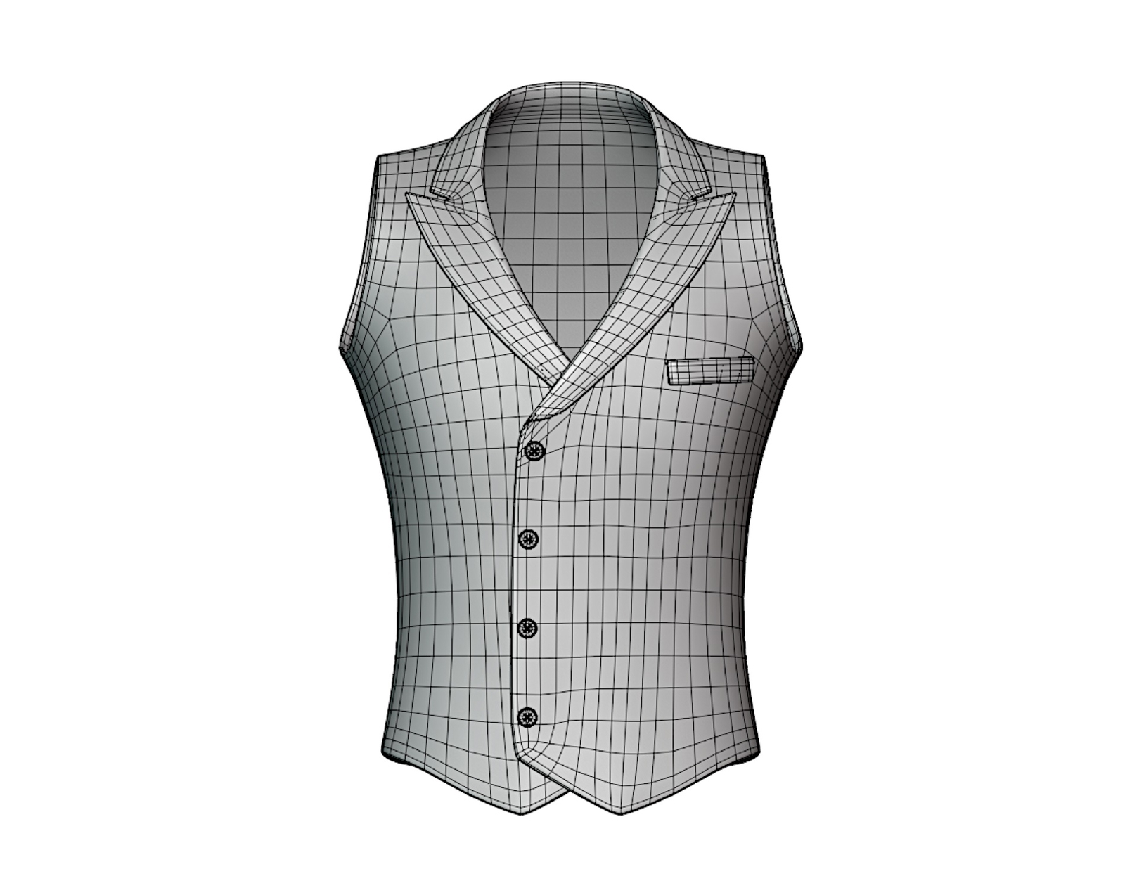 Suit Vest + Shirt Mafia Style Pack 02 | WOLVES STUDIO