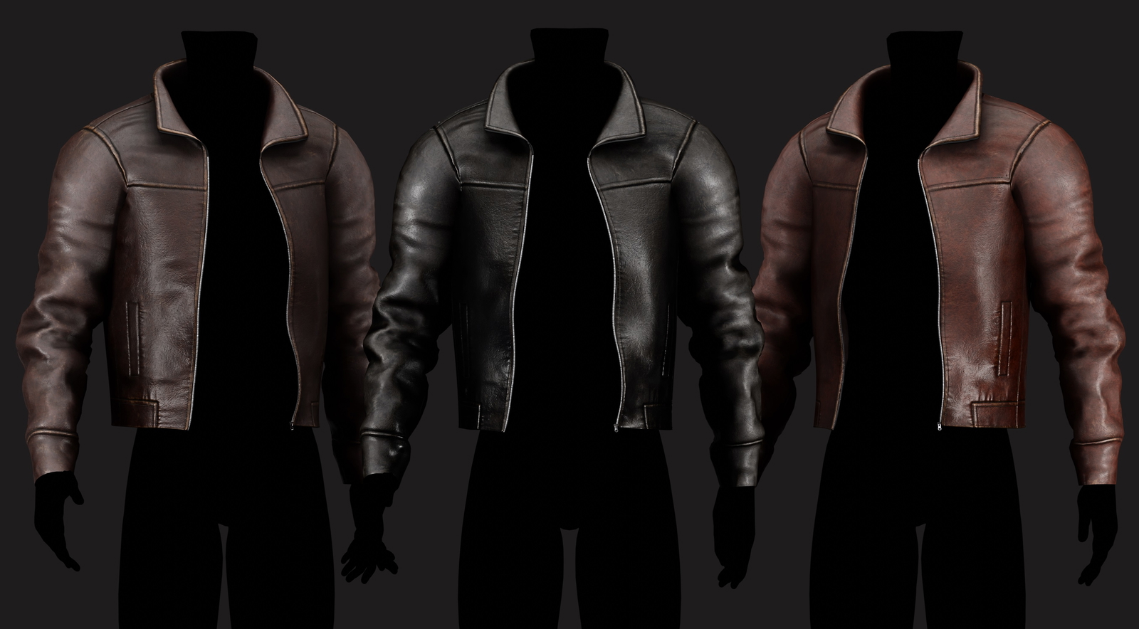 Leather Jacket Pack - Survival Horror Edition | WOLVES STUDIO
