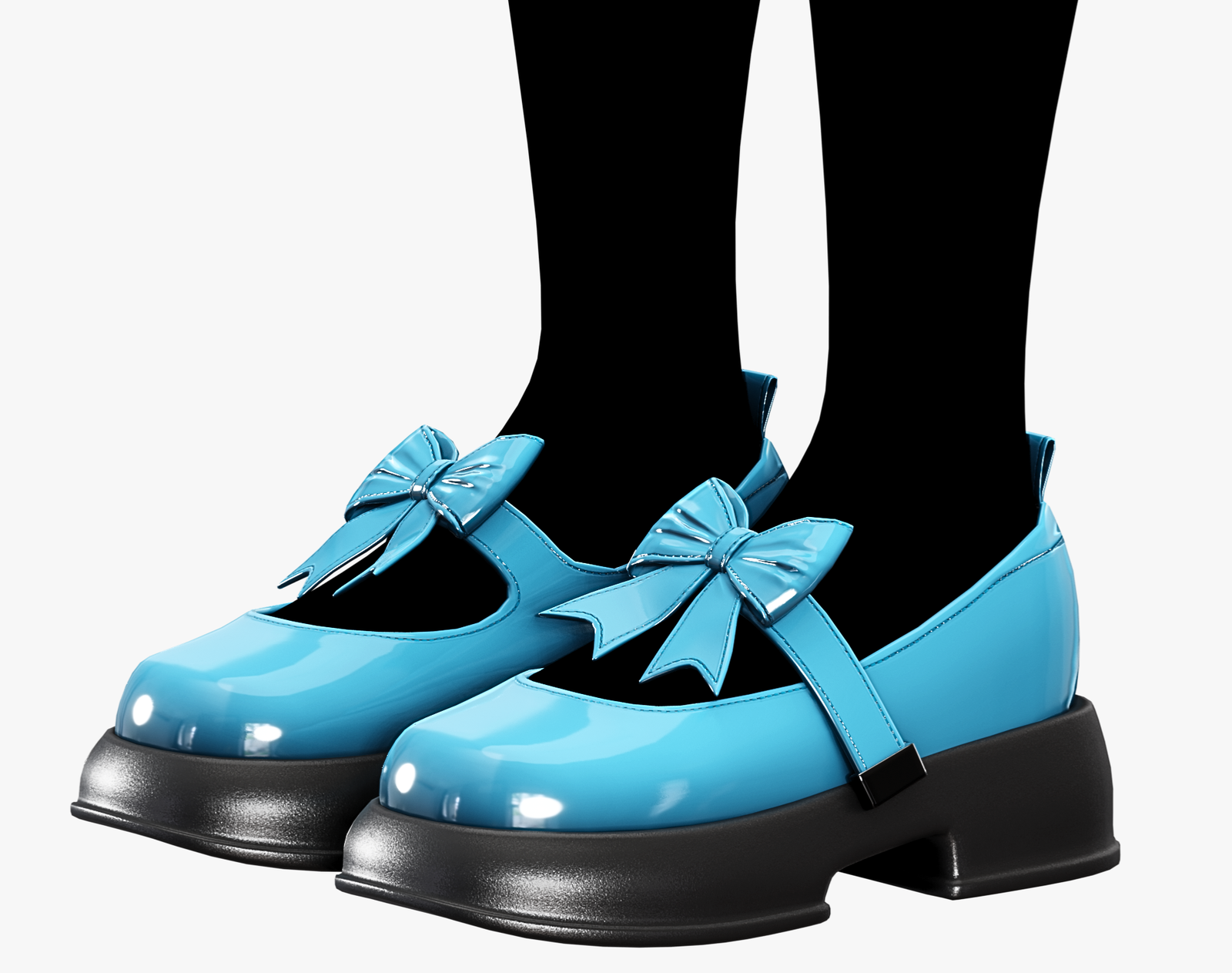 Shoes Pack 2 - Mary Jane Glossy Varnish | WOLVES STUDIO