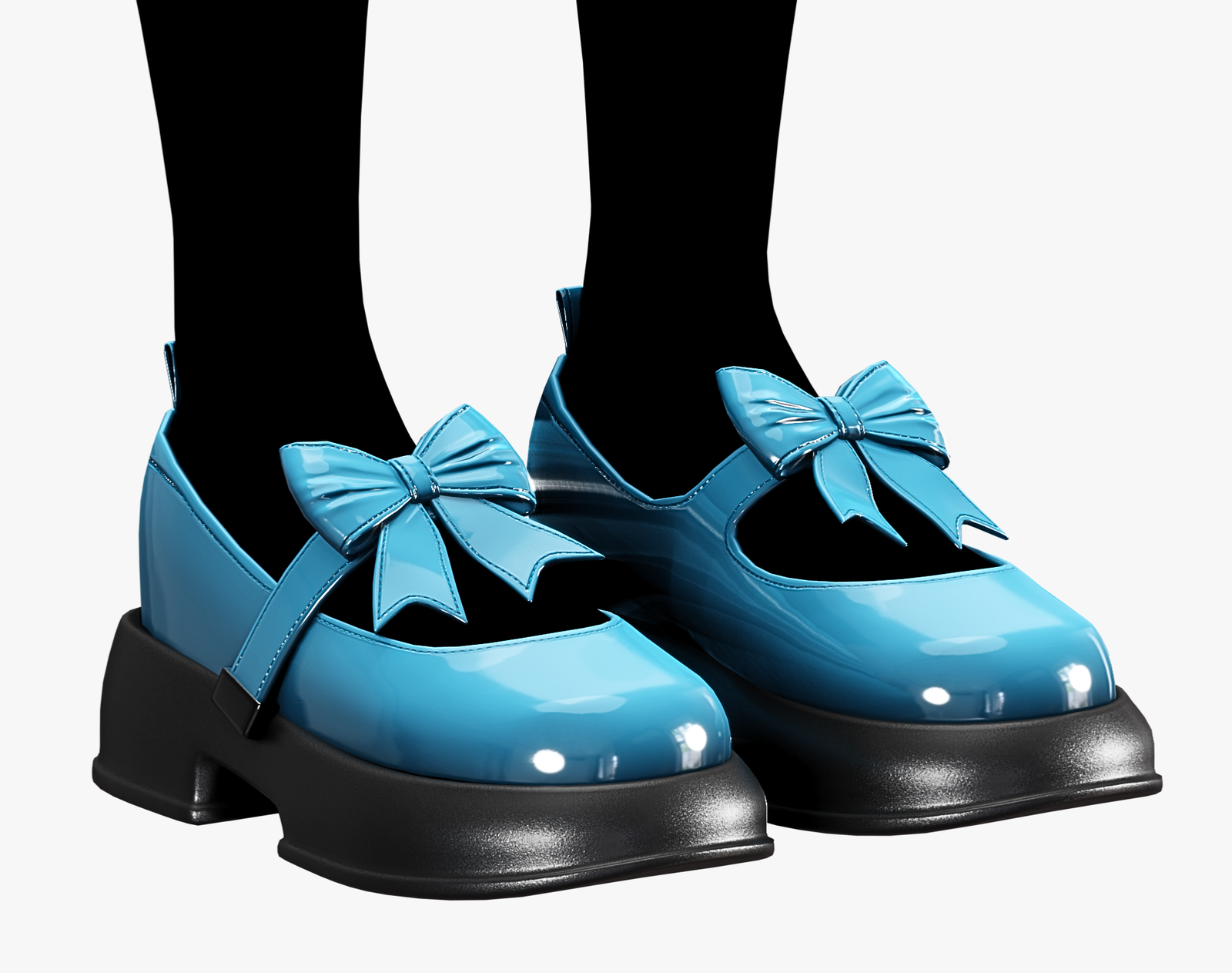 Shoes Pack 2 - Mary Jane Glossy Varnish | WOLVES STUDIO