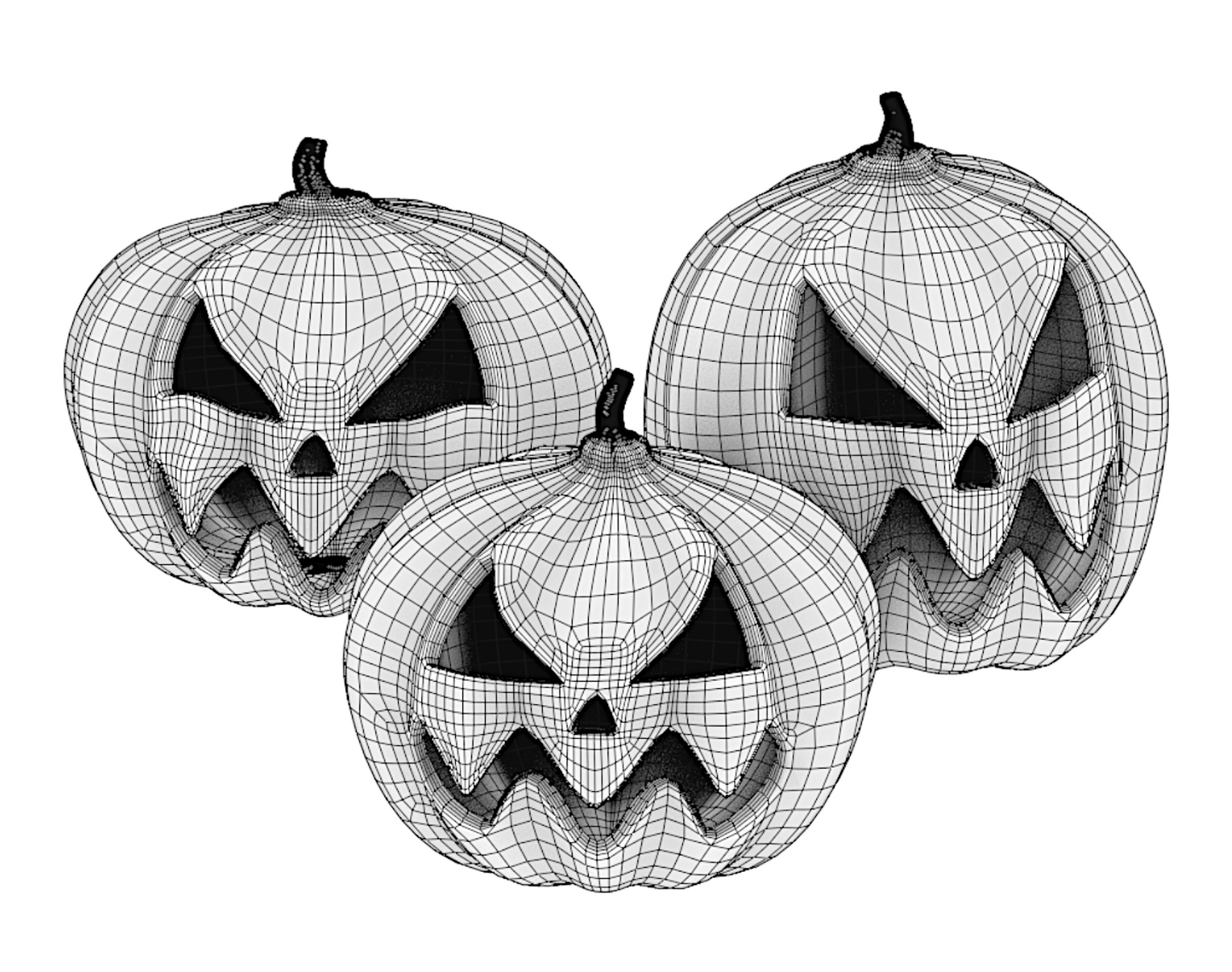 Halloween Pumpkin Pack | WOLVES STUDIO