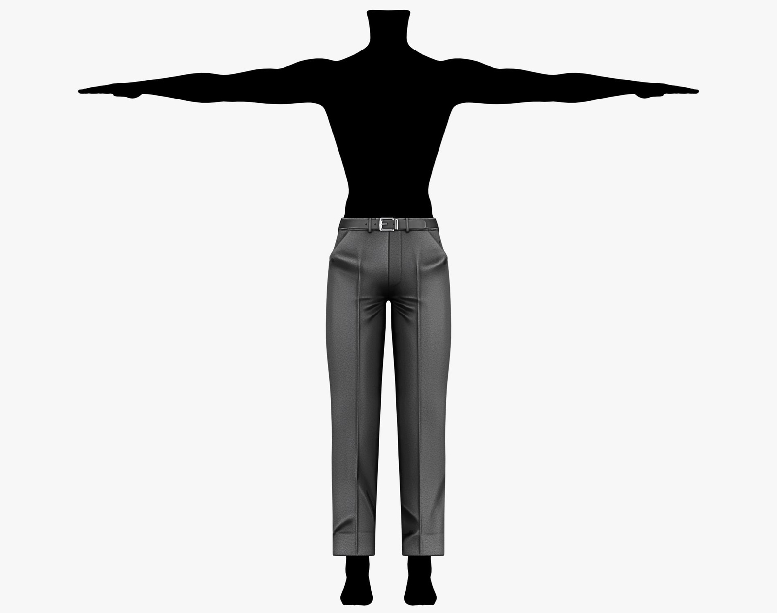 Suit Pants + Belt Mafia Style Pack 01 | WOLVES STUDIO