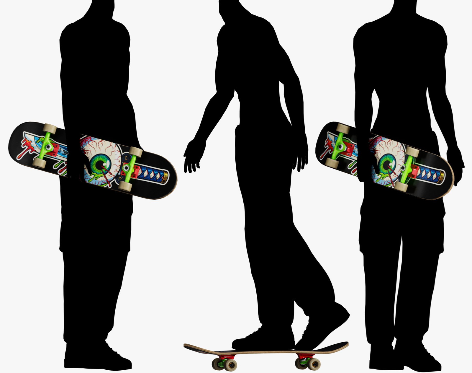 Y2K Skate Pack VRC | WOLVES STUDIO