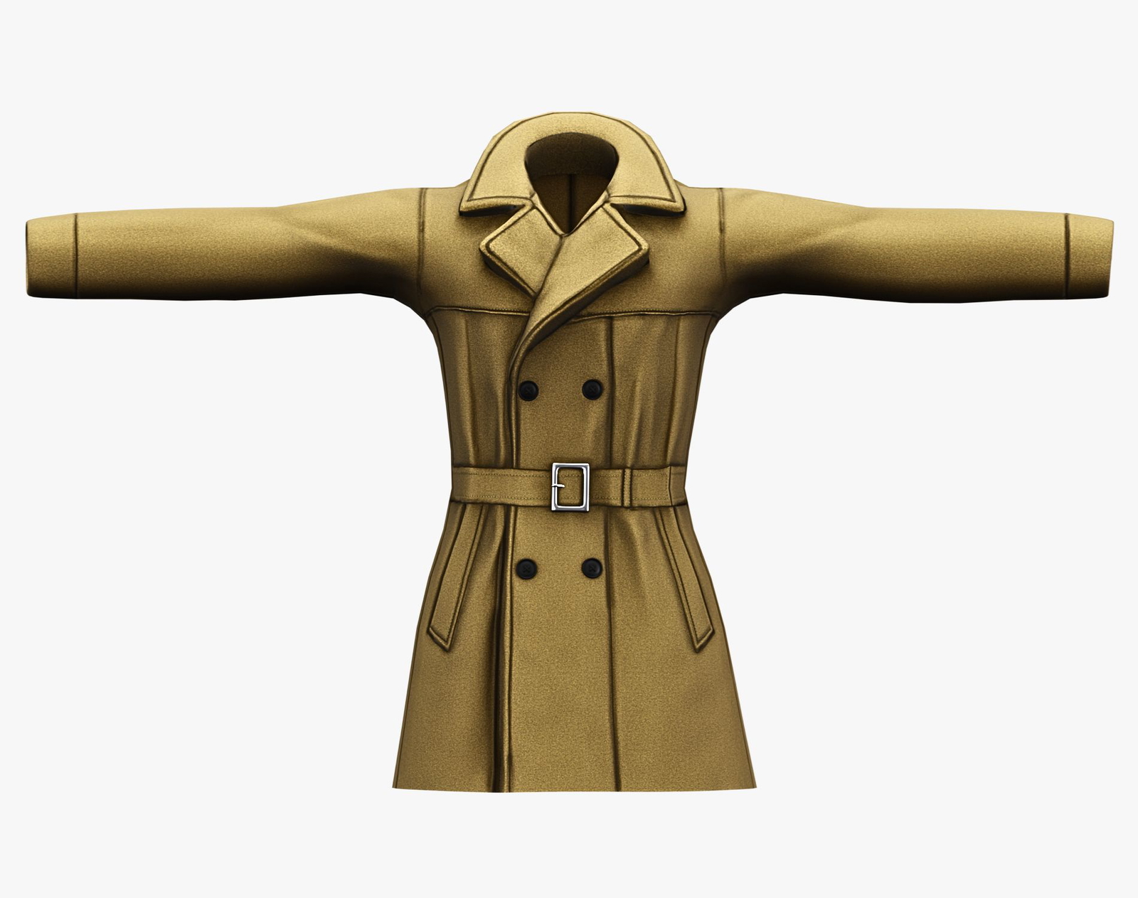 Noir Trench Coat Mafia Style - 5 Styles | WOLVES STUDIO