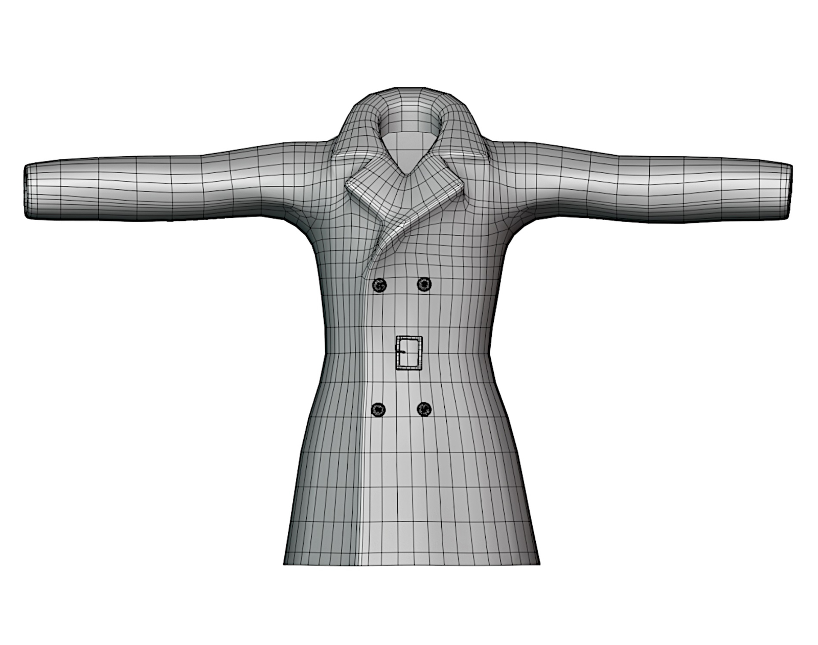 Noir Trench Coat Mafia Style - 5 Styles | WOLVES STUDIO