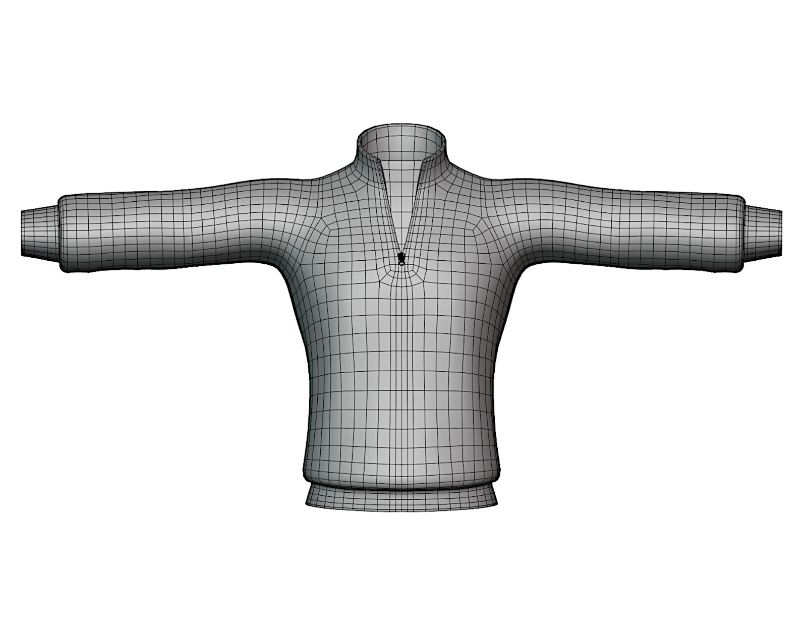 Cashmere Sweater & Tanktop Set - High-Quality Game-Ready 3D Clothing Asset | WOLVES STUDIO