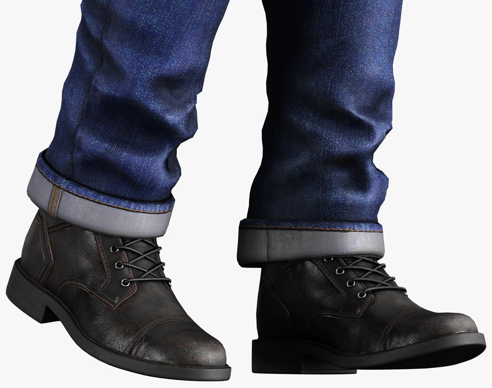 Leather Boots Pack 1 - Game-Ready PBR Footwear for VRChat & Unity | WOLVES STUDIO