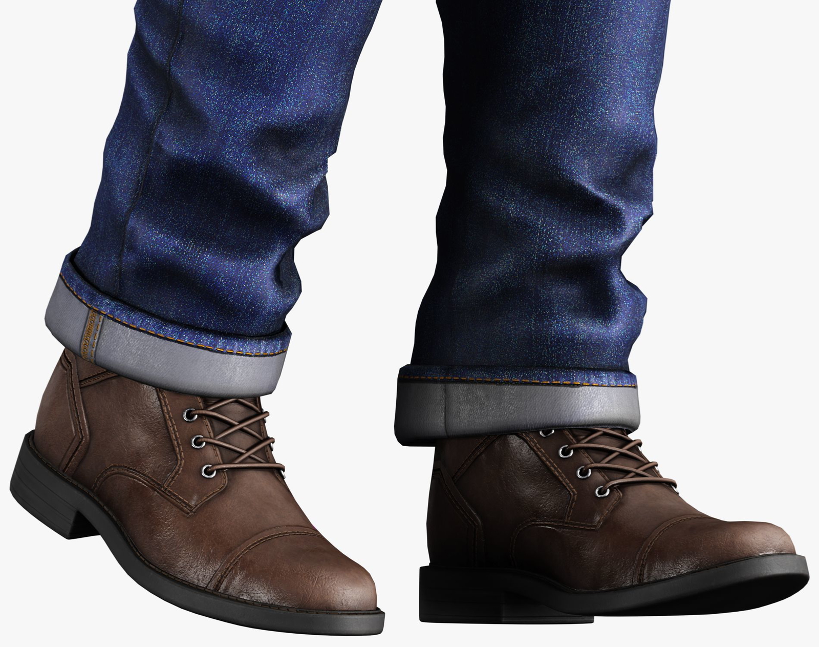 Leather Boots Pack 1 - Game-Ready PBR Footwear for VRChat & Unity | WOLVES STUDIO