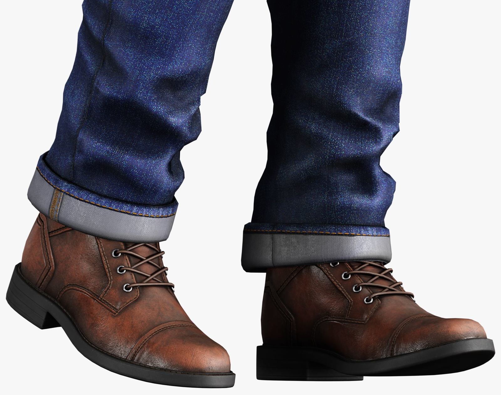 Leather Boots Pack 1 - Game-Ready PBR Footwear for VRChat & Unity | WOLVES STUDIO