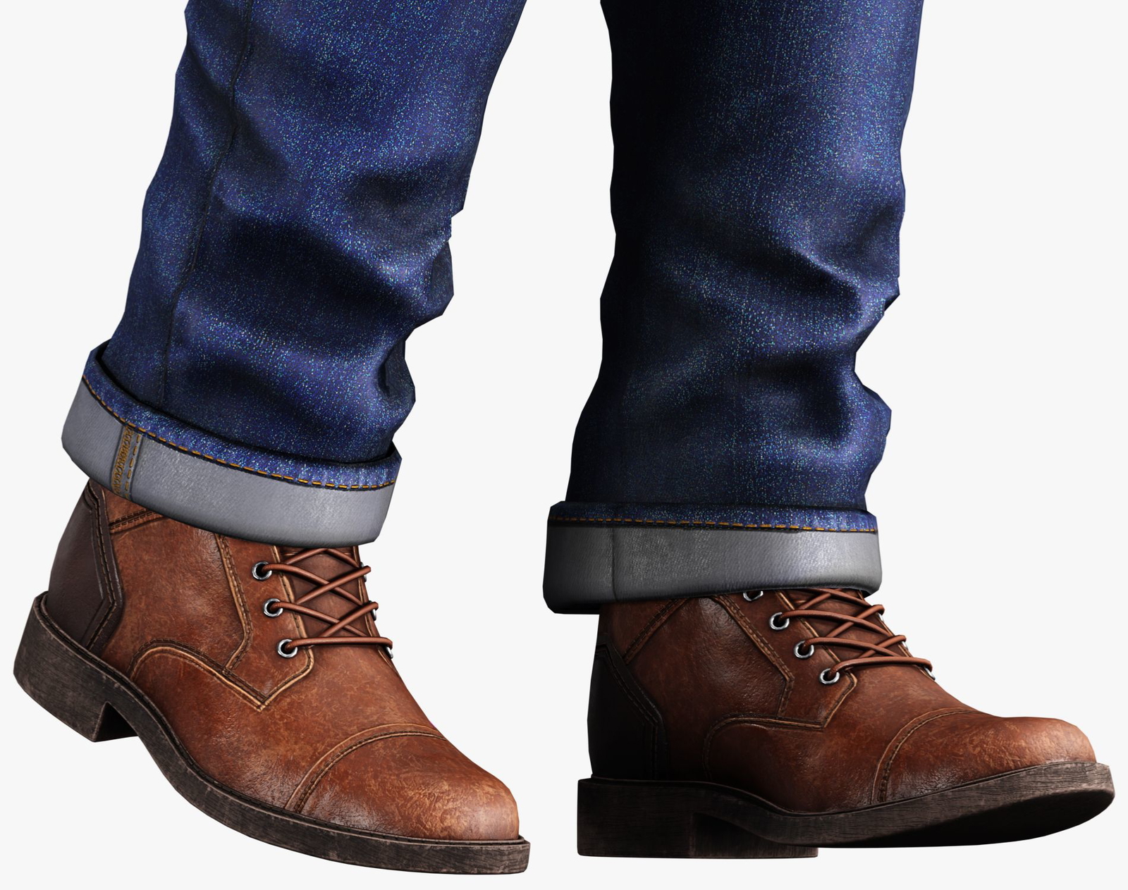 Leather Boots Pack 2 - Game-Ready PBR Footwear for VRChat & Unity | WOLVES STUDIO