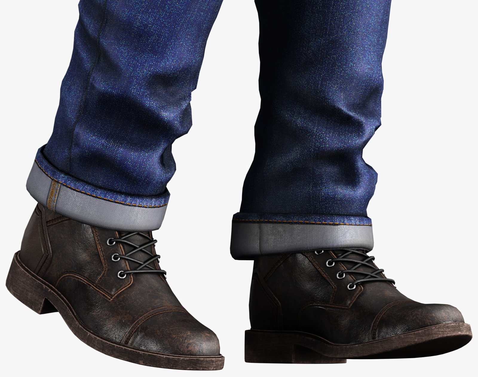 Leather Boots Pack 2 - Game-Ready PBR Footwear for VRChat & Unity | WOLVES STUDIO