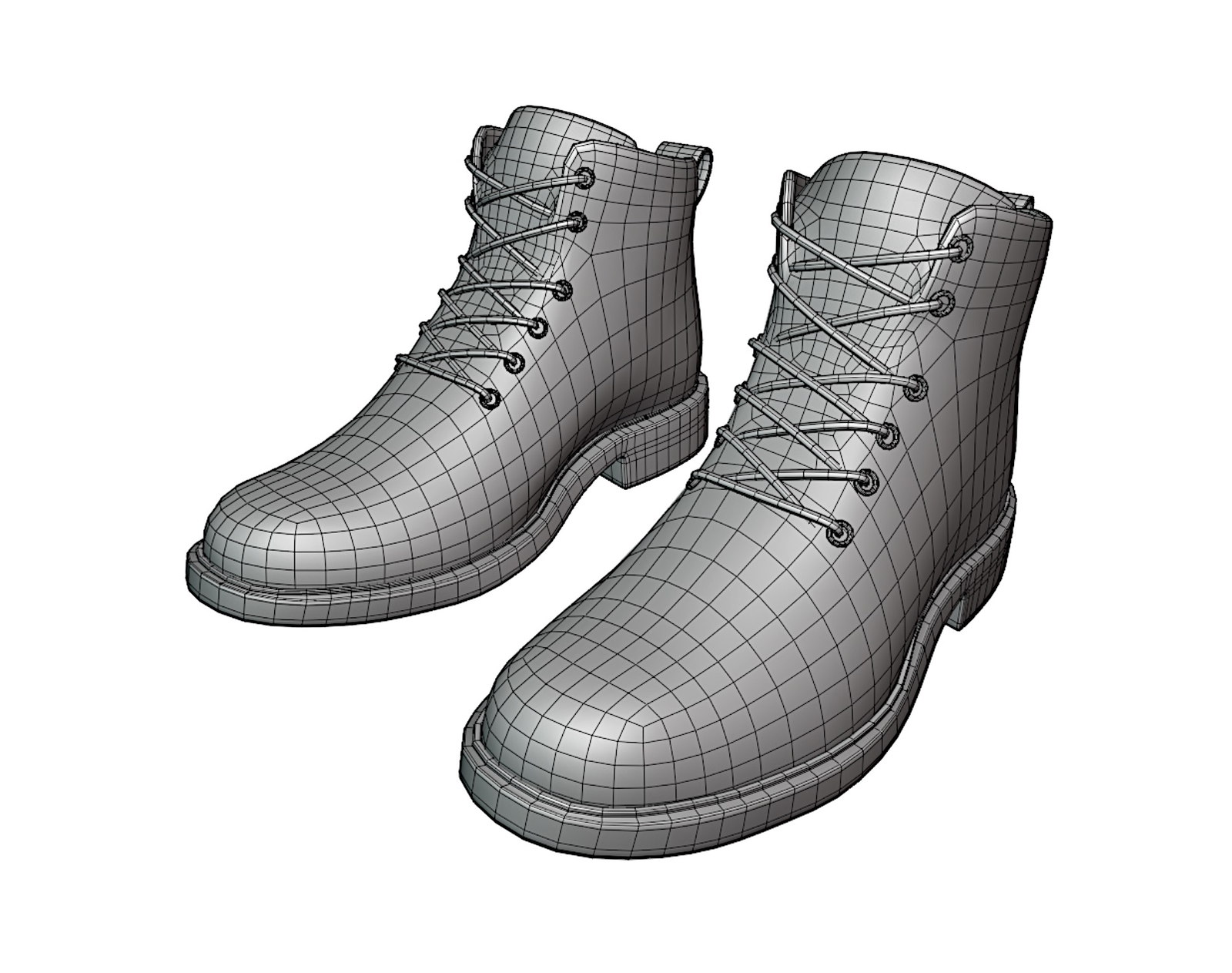 Leather Boots Pack 2 - Game-Ready PBR Footwear for VRChat & Unity | WOLVES STUDIO