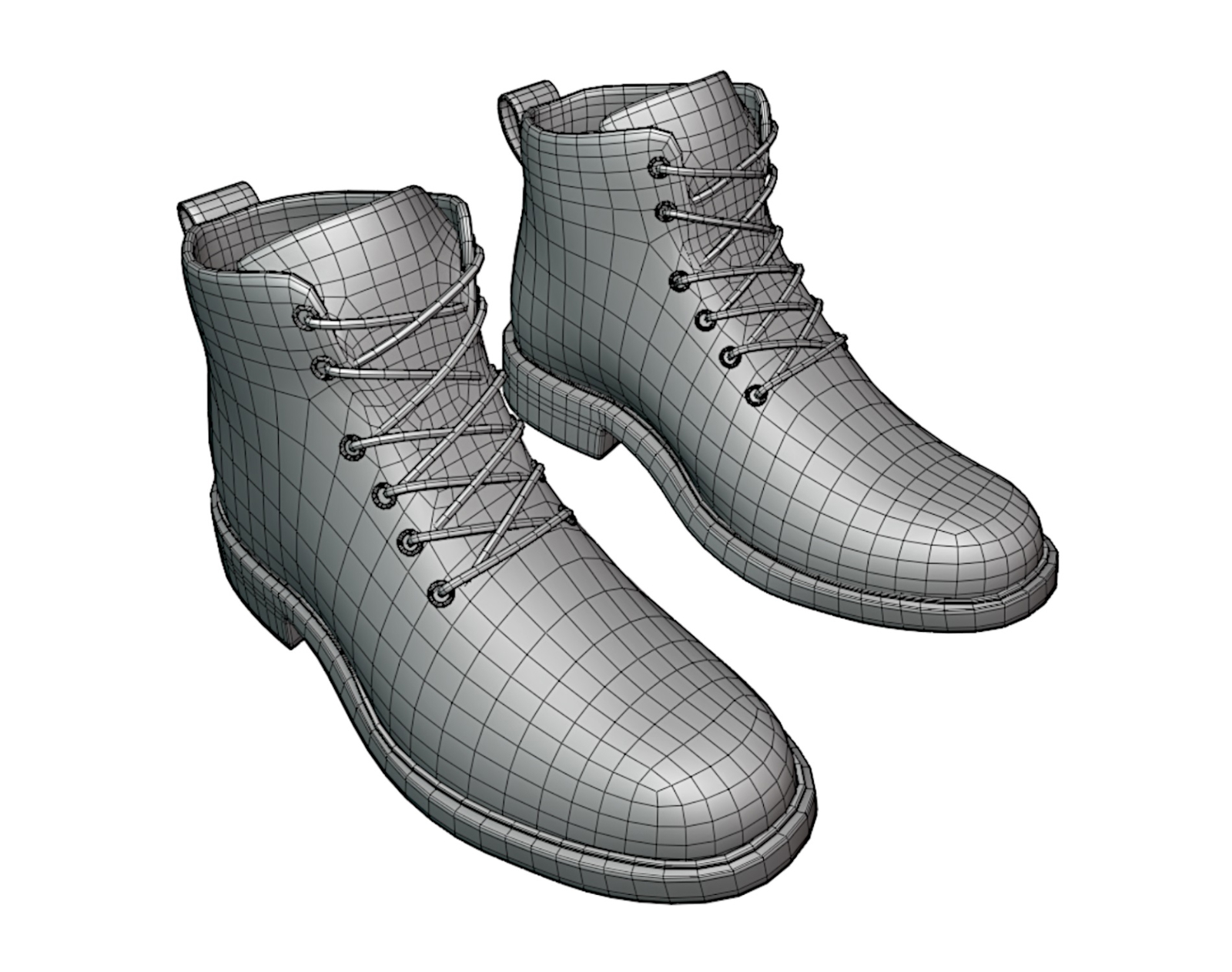 Leather Boots Pack 2 - Game-Ready PBR Footwear for VRChat & Unity | WOLVES STUDIO