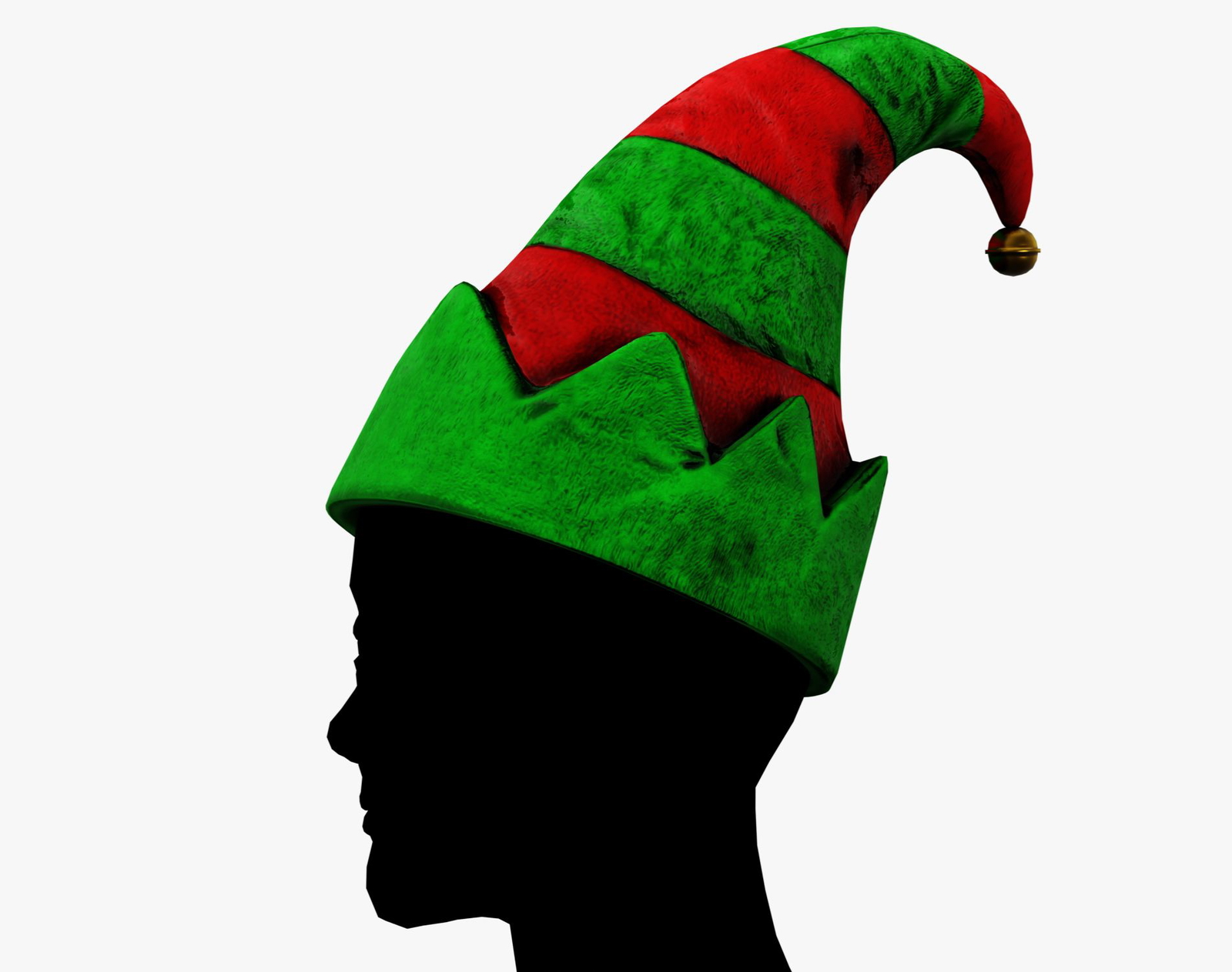 Christmas Elf Hat - Festive Avatar Accessory | WOLVES STUDIO