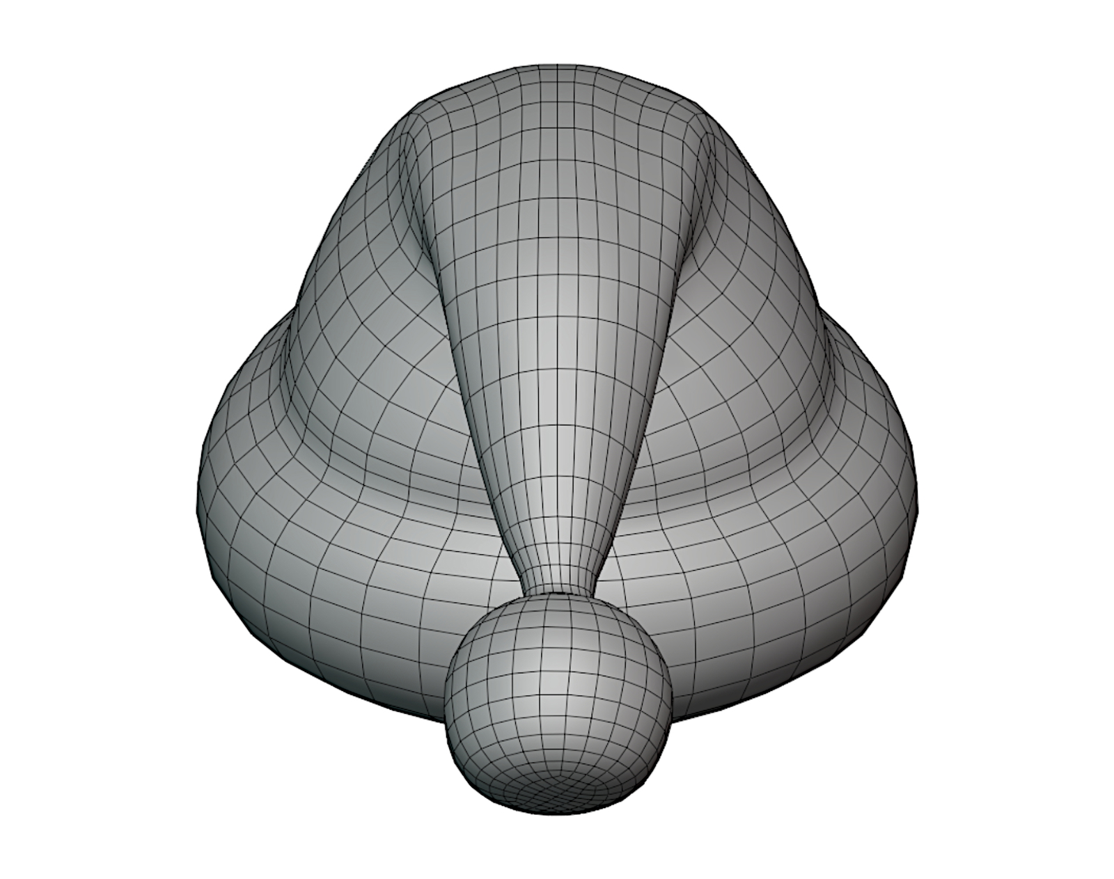 Red and Green Striped Santa Hat - Christmas Accessory | WOLVES STUDIO