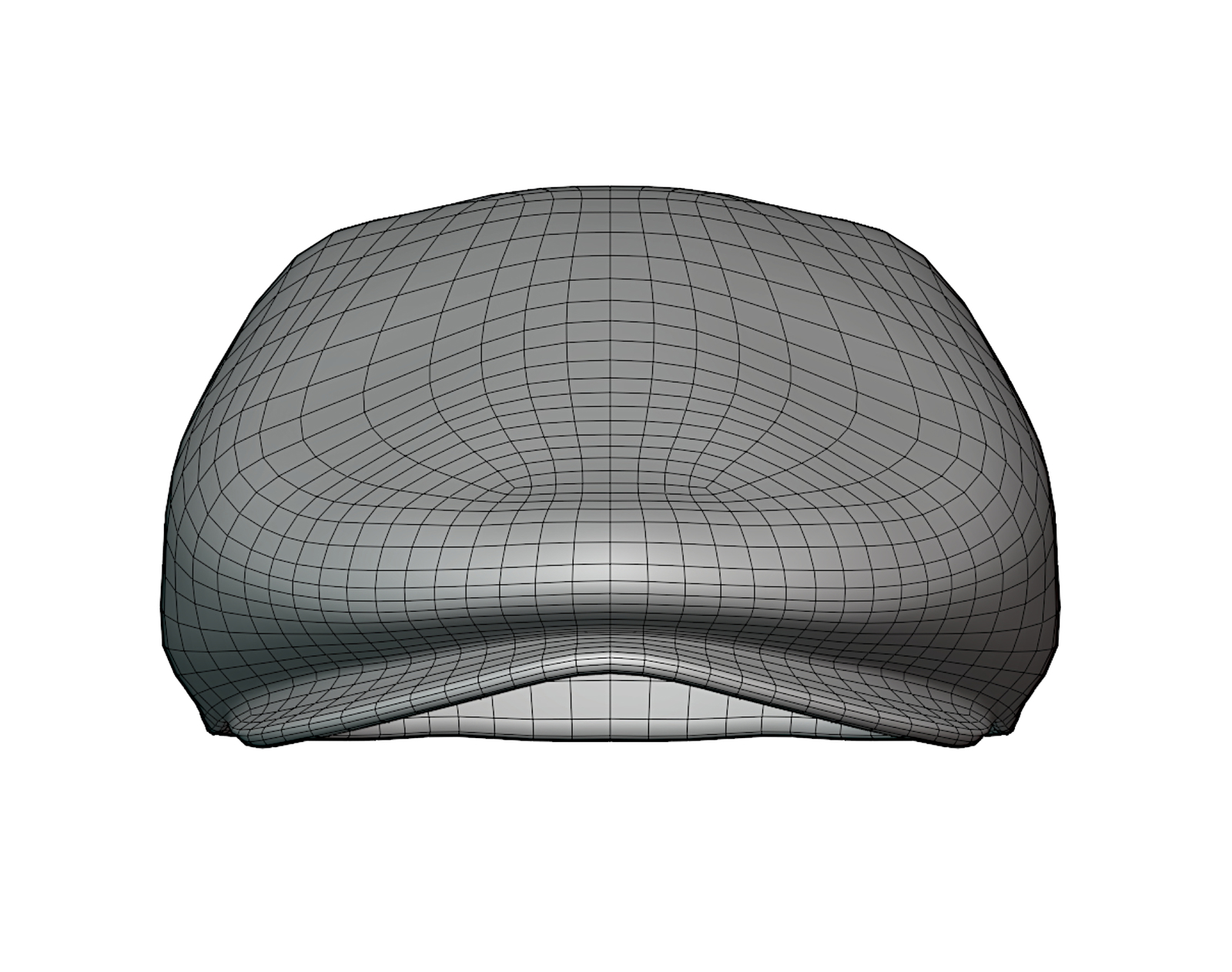 Classic Brown Leather Flat Cap Vintage | WOLVES STUDIO