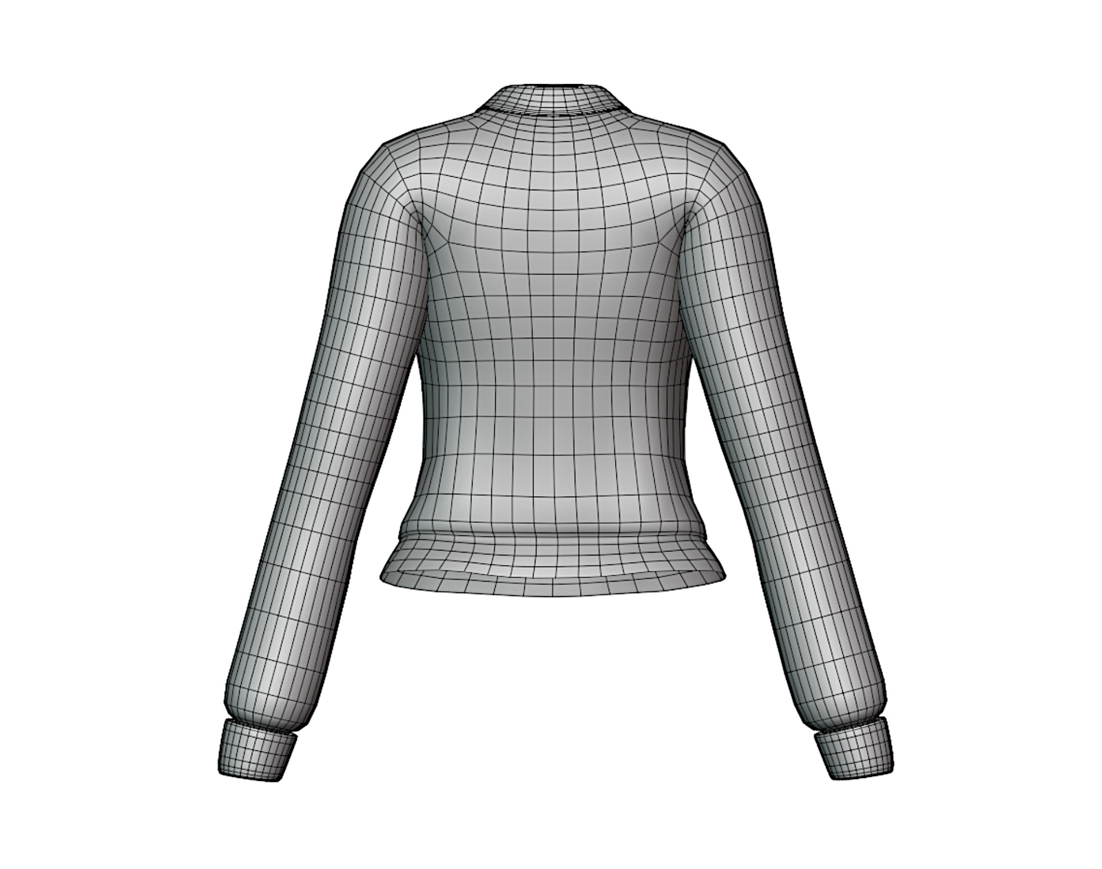 Women’s Sweater + Shirt Collar + Sleeves + Ribbon Pack - VRChat Clothing | WOLVES STUDIO