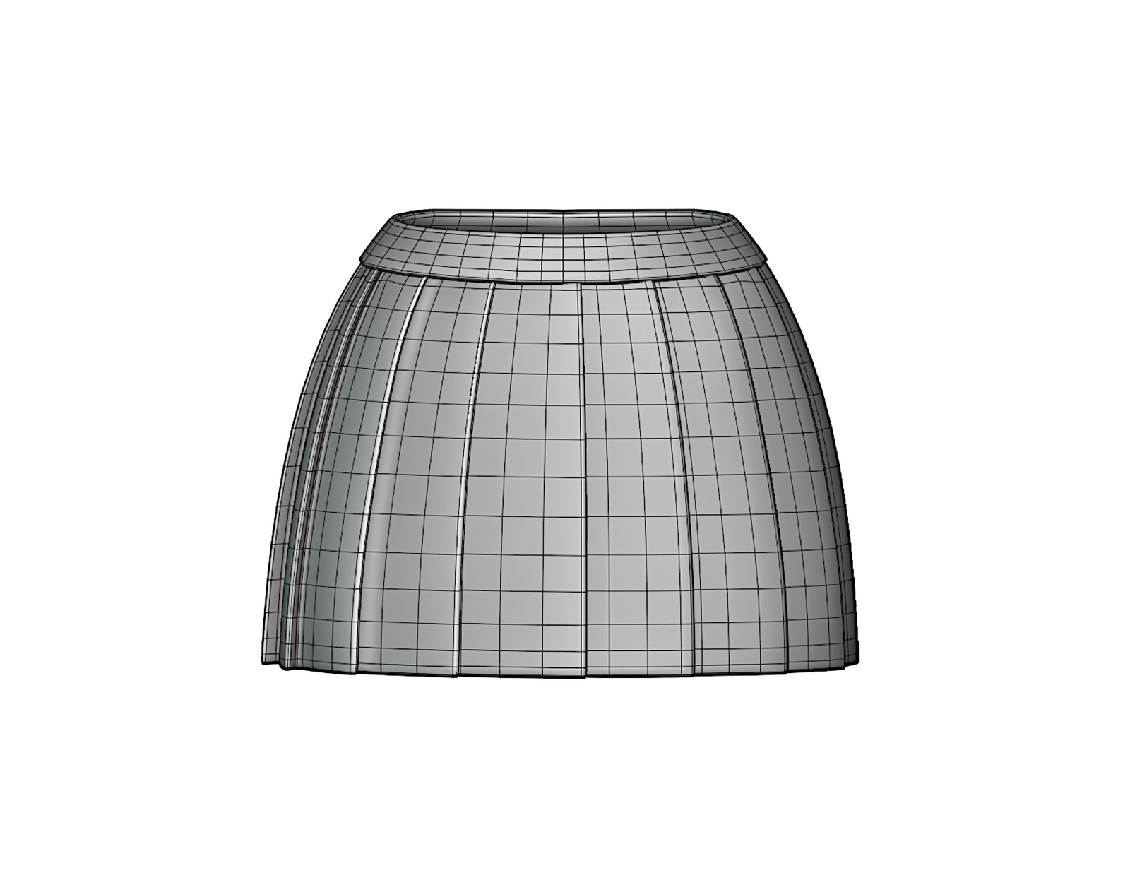 Women’s Pleated Plaid Skirt Pack - VRChat Clothing | WOLVES STUDIO