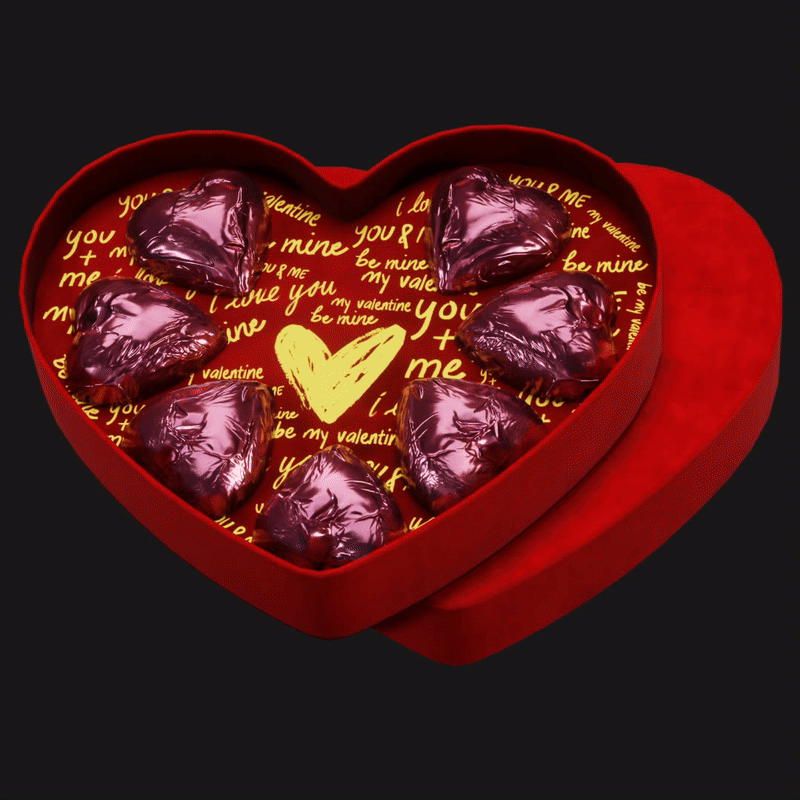 Valentine’s Chocolate Gift Box - Romantic Prop | WOLVES STUDIO