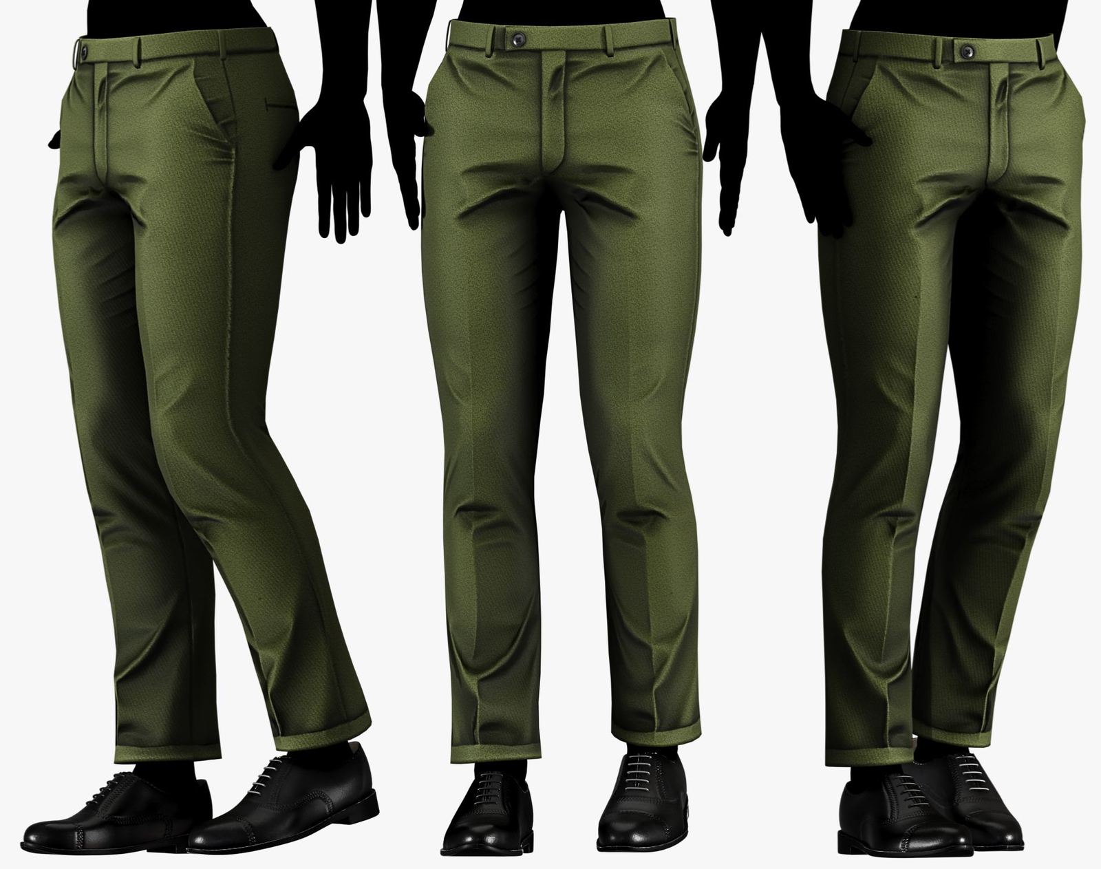 Suit Pants Mafia Style Pack 02 | WOLVES STUDIO