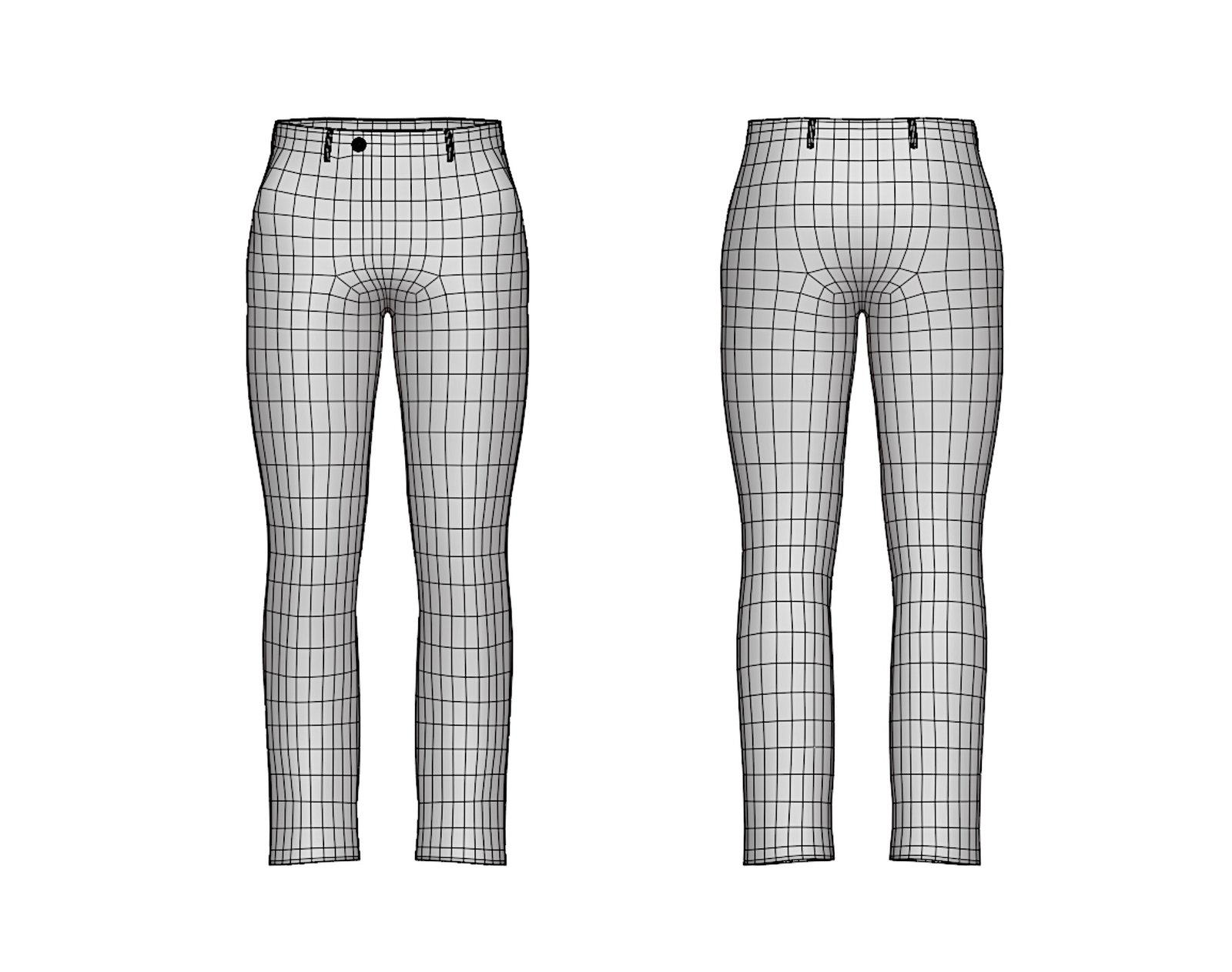 Suit Pants Mafia Style Pack 02 | WOLVES STUDIO