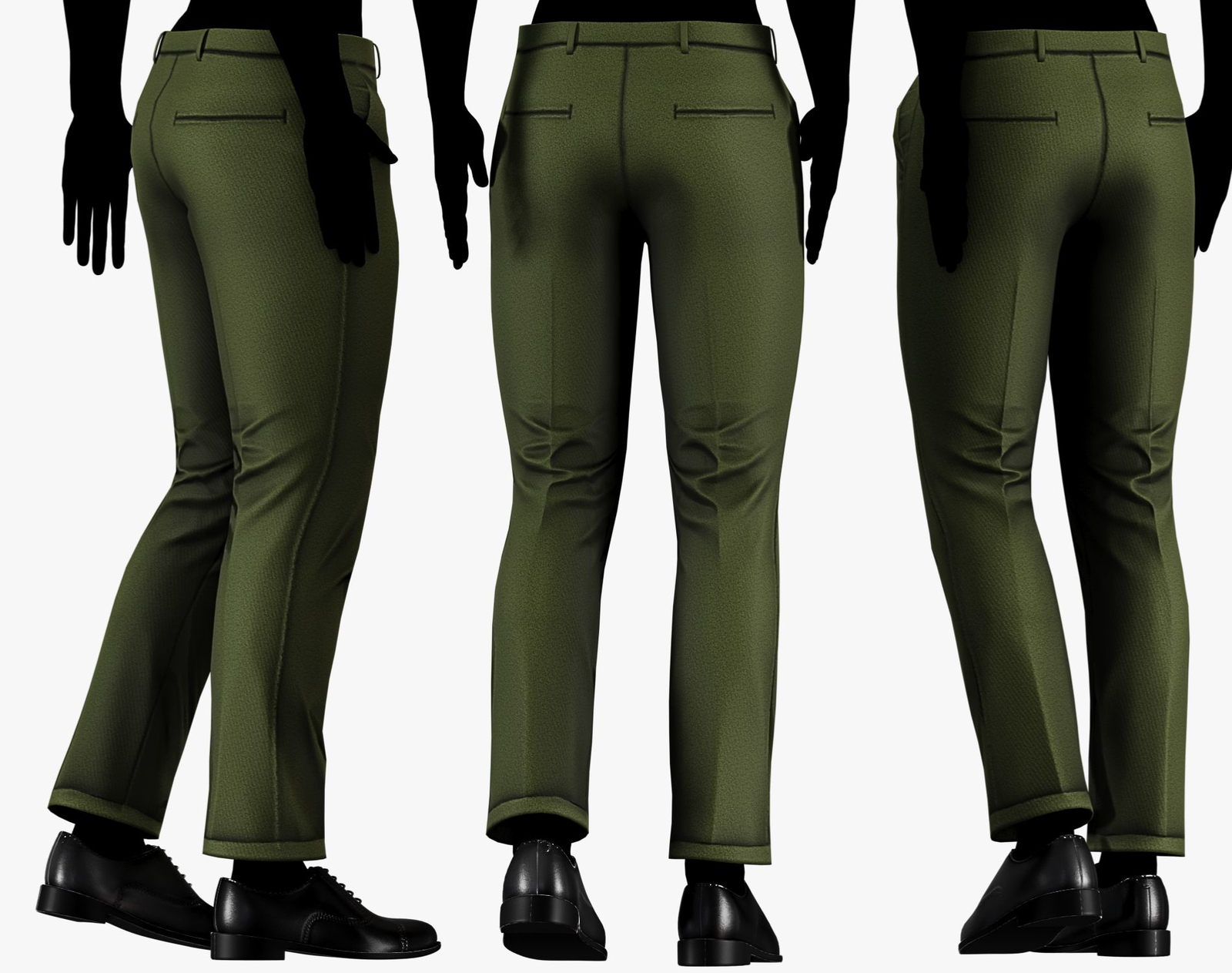 Suit Pants Mafia Style Pack 02 | WOLVES STUDIO