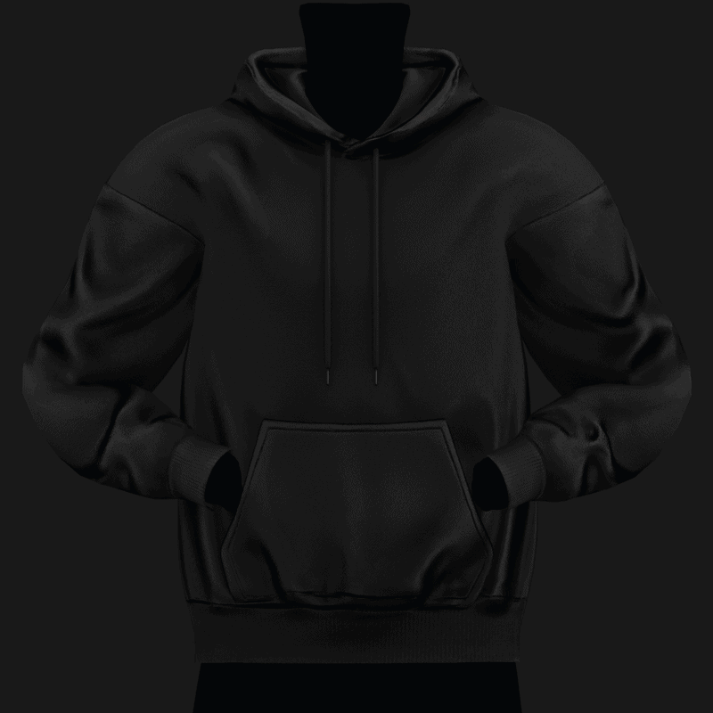 Sweatshirt Essentials Pack | 10 Colors | Rigged | VRChat Clothing | WOLVES STUDIO