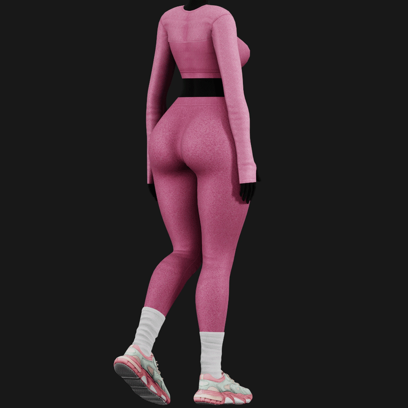 Women's Sports Clothes Pack | VRChat Asset | Low Poly PBR 4K | WOLVES STUDIO