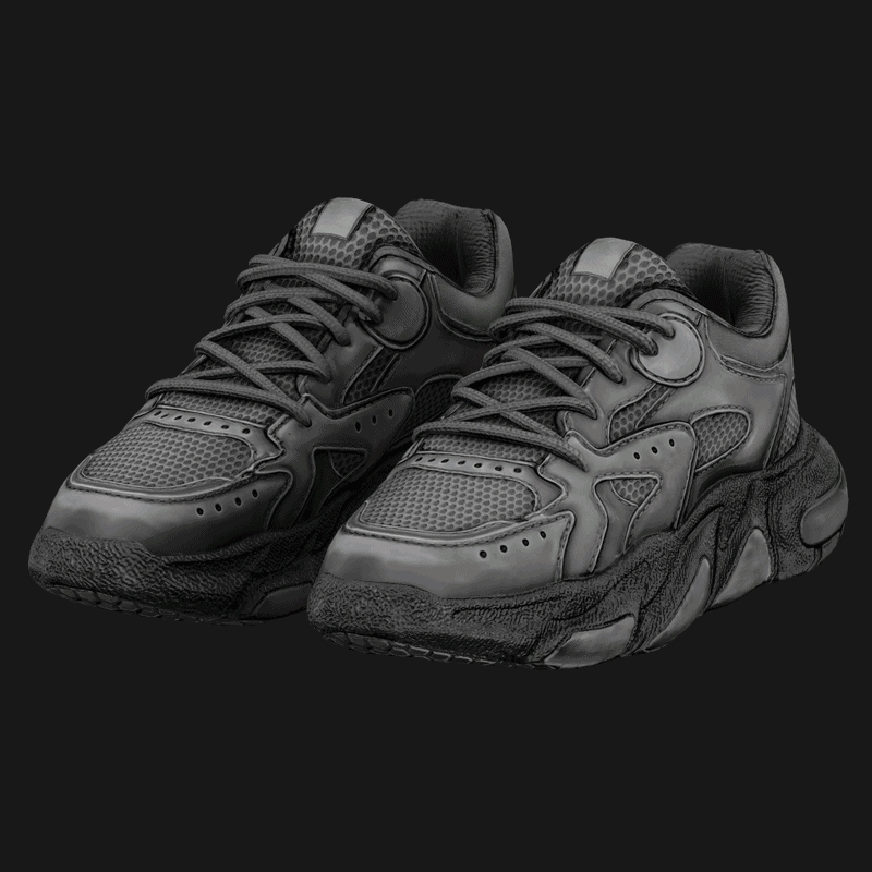 "ULTRA" Casual Sneakers Unisex [10 STYLES] | VRChat Asset | Low Poly PBR 4K | WOLVES STUDIO