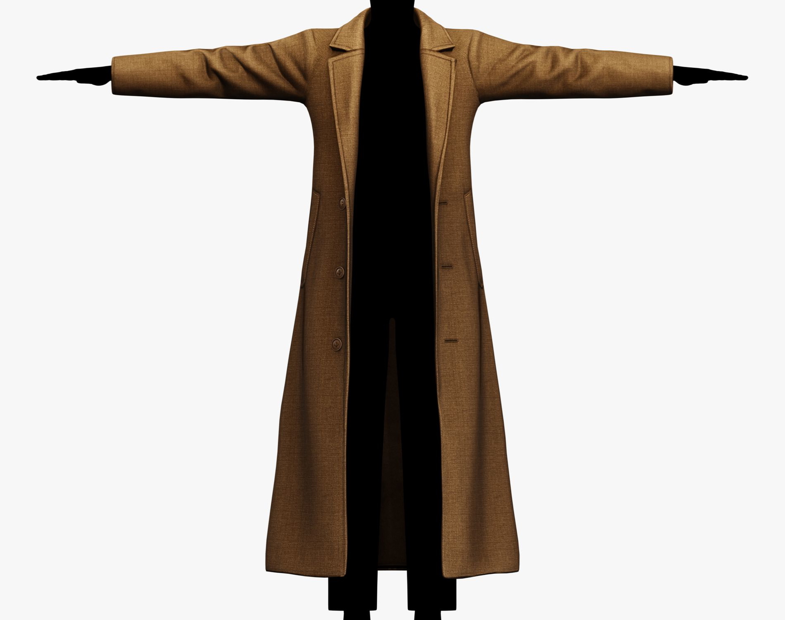 Classic Mens Winter Overcoat | WOLVES STUDIO