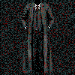 Classic Mens Winter Overcoat Leather Jacket | WOLVES STUDIO