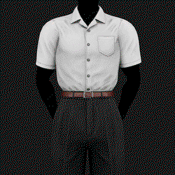 "El Patrón" Mafia Style - Men's Dress Pants + Short Sleeve Shirt | WOLVES STUDIO