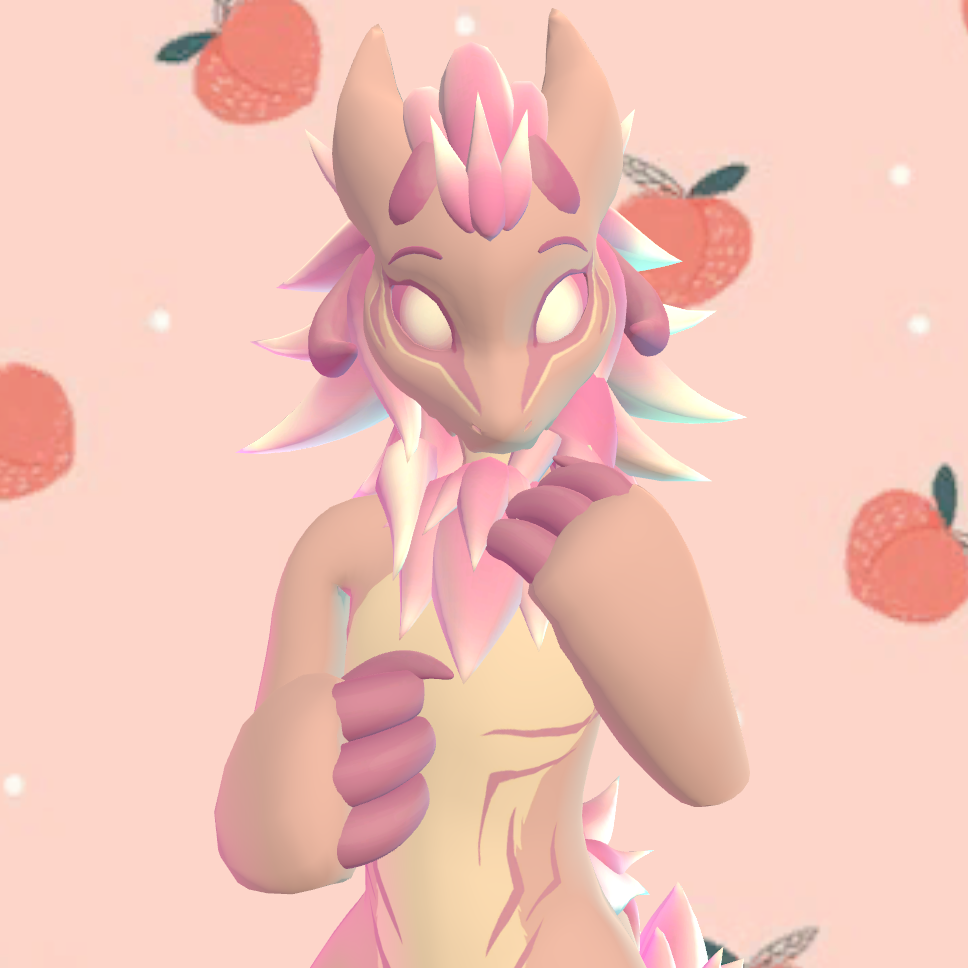 Peach - Retexture For Wickerbeast King VRChat Avatar